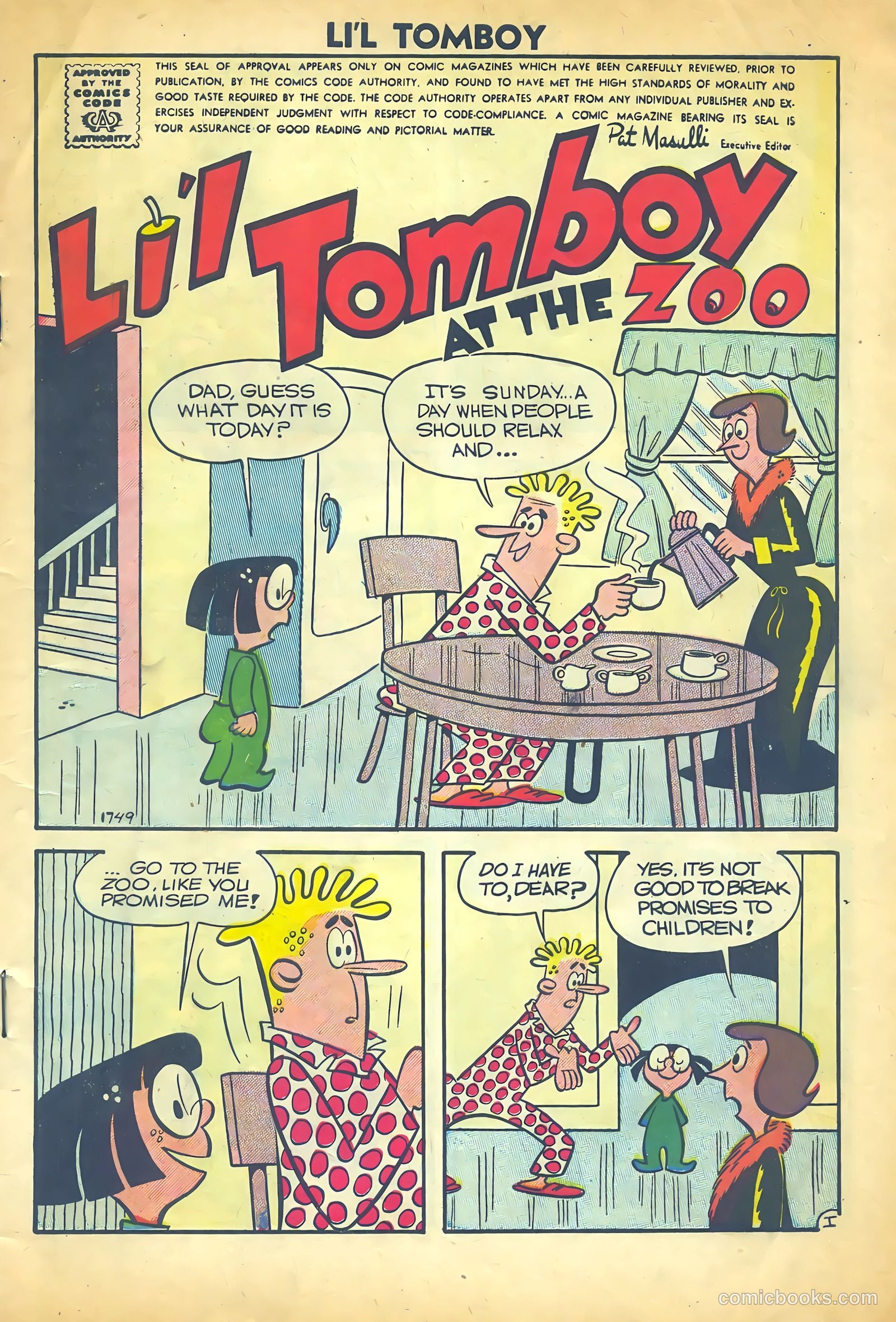 Li'l Tomboy #96 (1957) — page 3 of 36