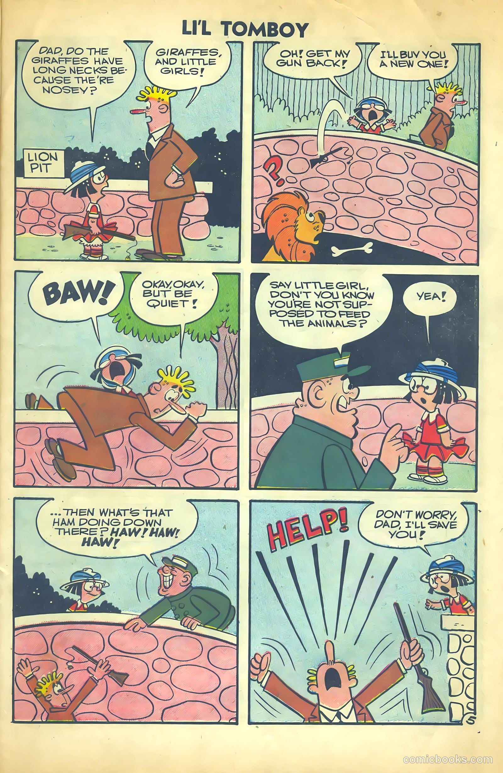 Li'l Tomboy #96 (1957) — page 7 of 36