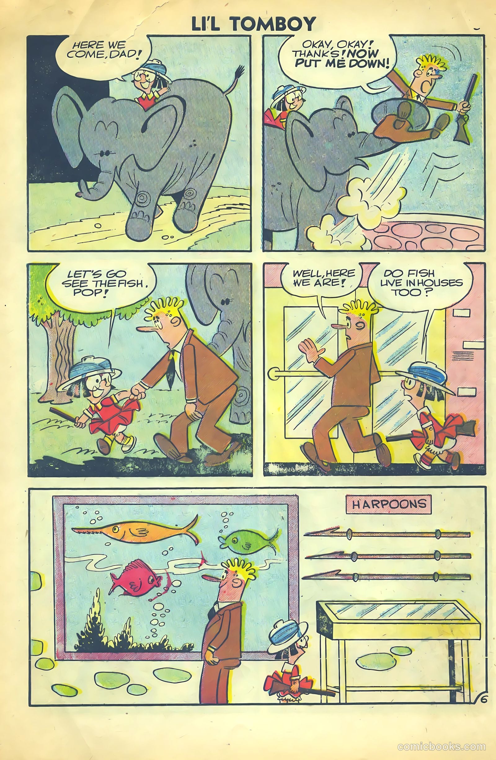 Li'l Tomboy #96 (1957) — page 8 of 36