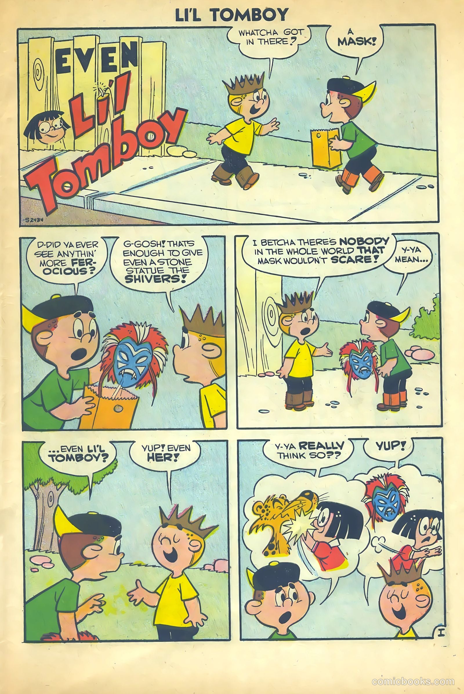 Li'l Tomboy #96 (1957) — page 31 of 36