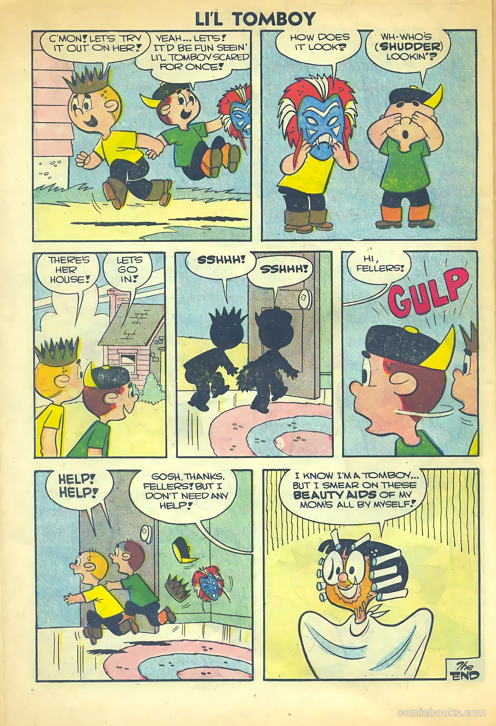 Li'l Tomboy #96 (1957) — page 32 of 36