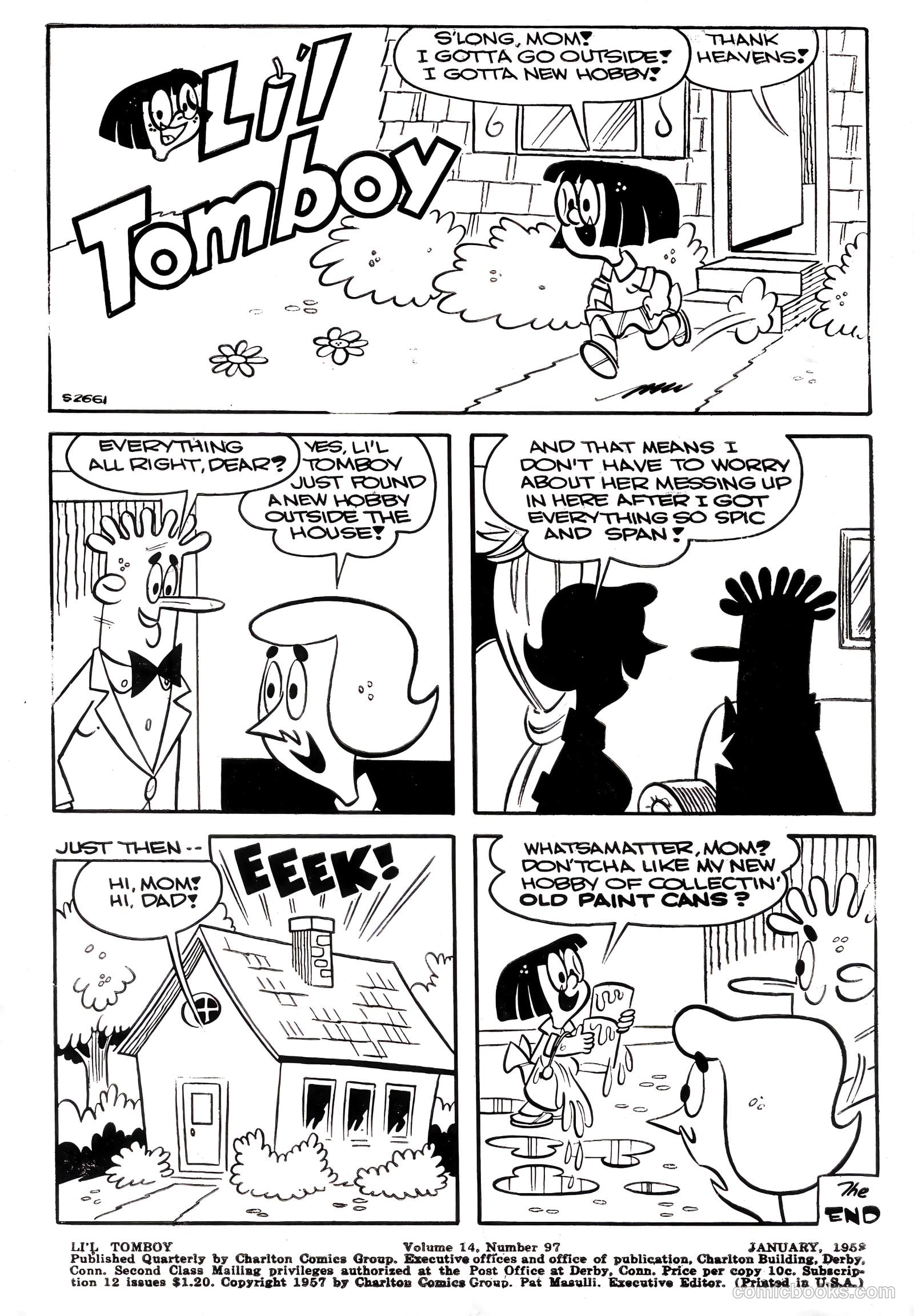 Li'l Tomboy #97 (1958) — page 2 of 36