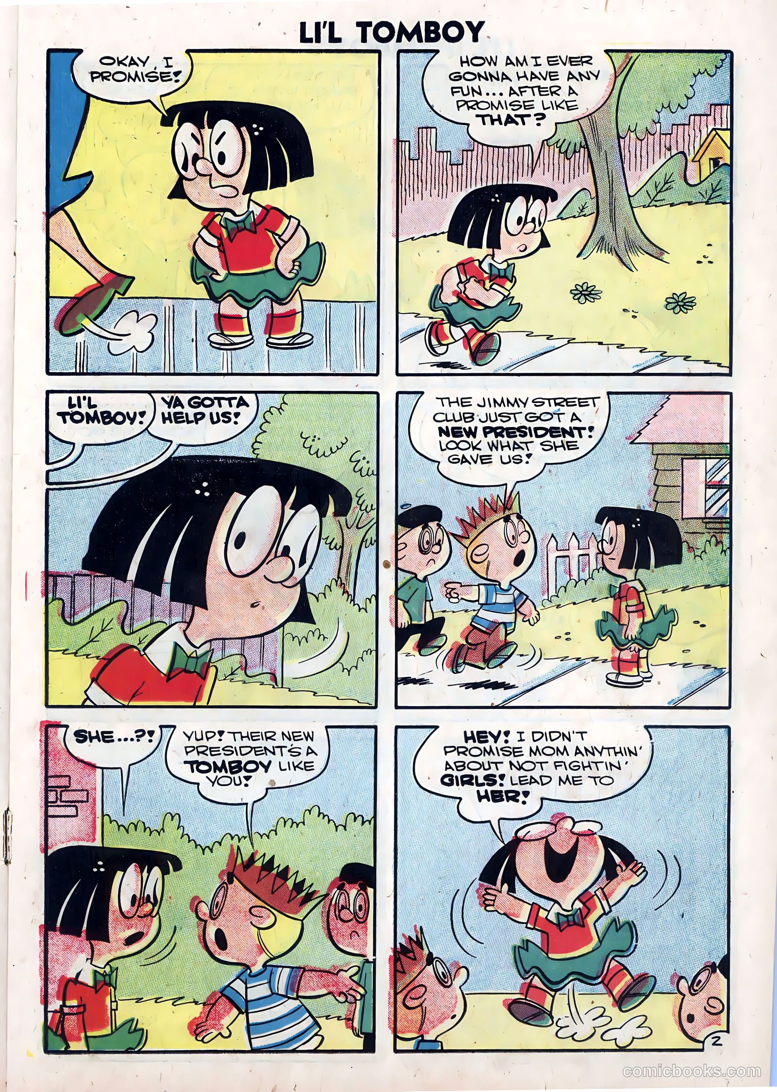 Li'l Tomboy #97 (1958) — page 15 of 36