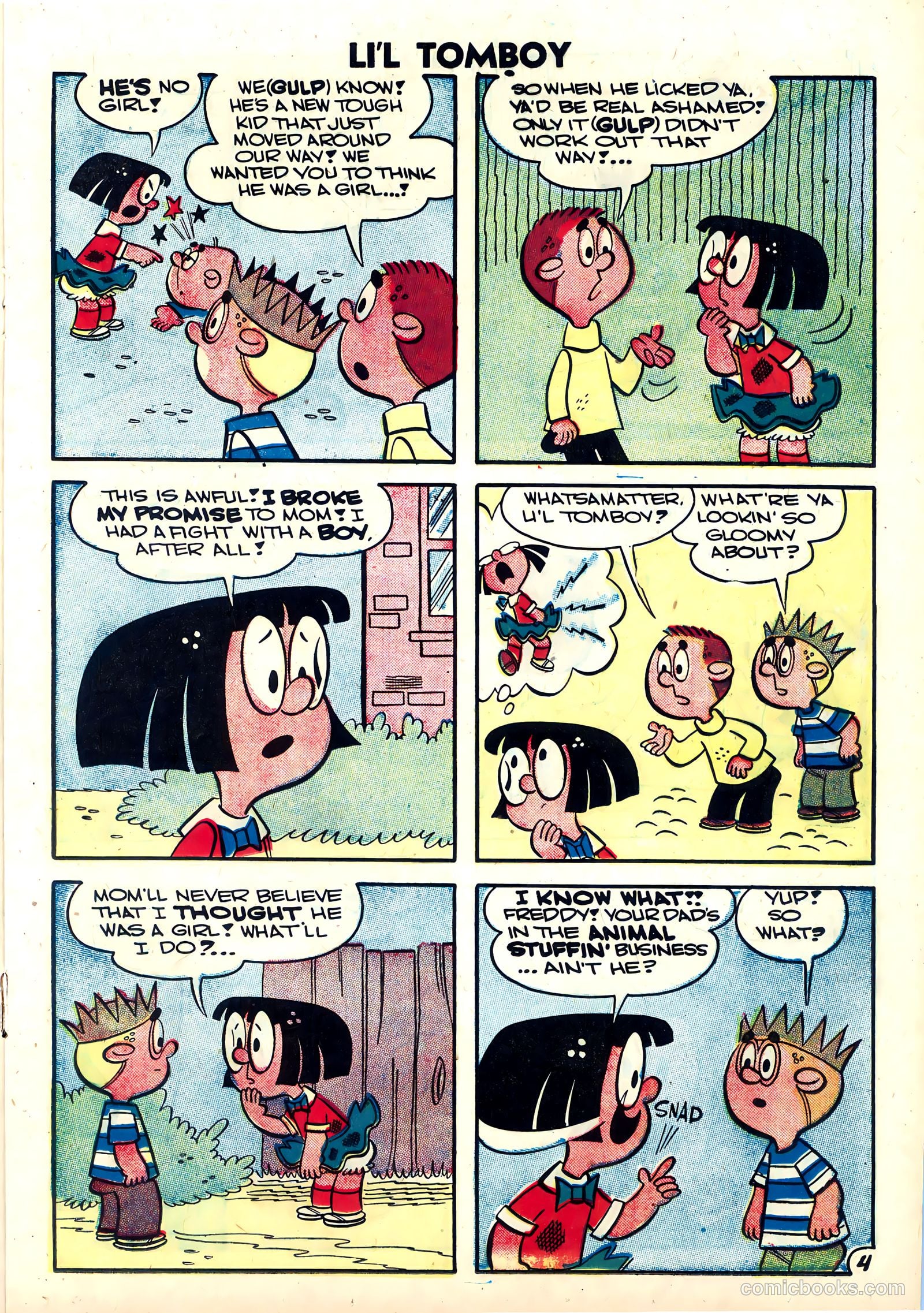 Li'l Tomboy #97 (1958) — page 17 of 36
