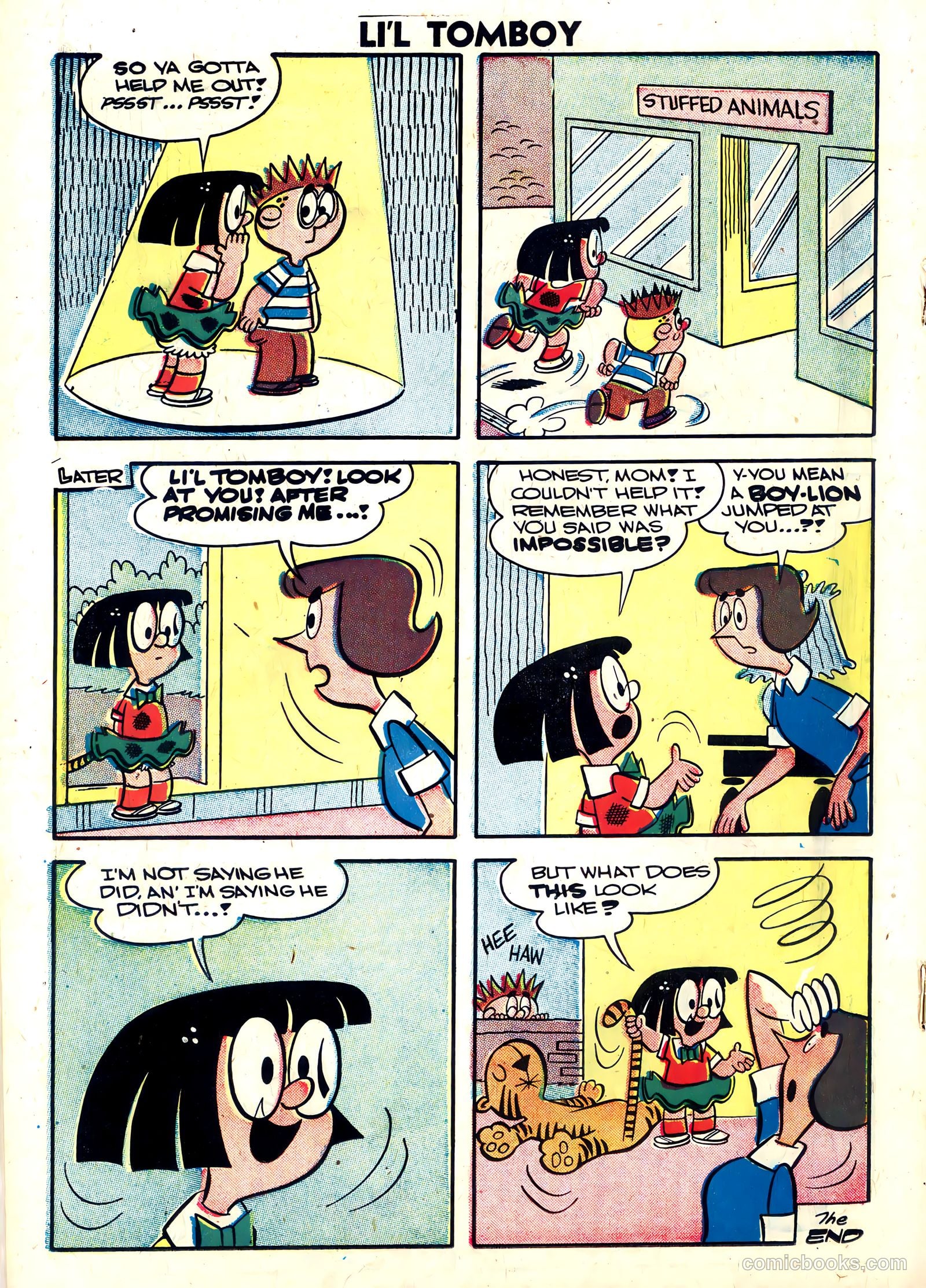 Li'l Tomboy #97 (1958) — page 18 of 36