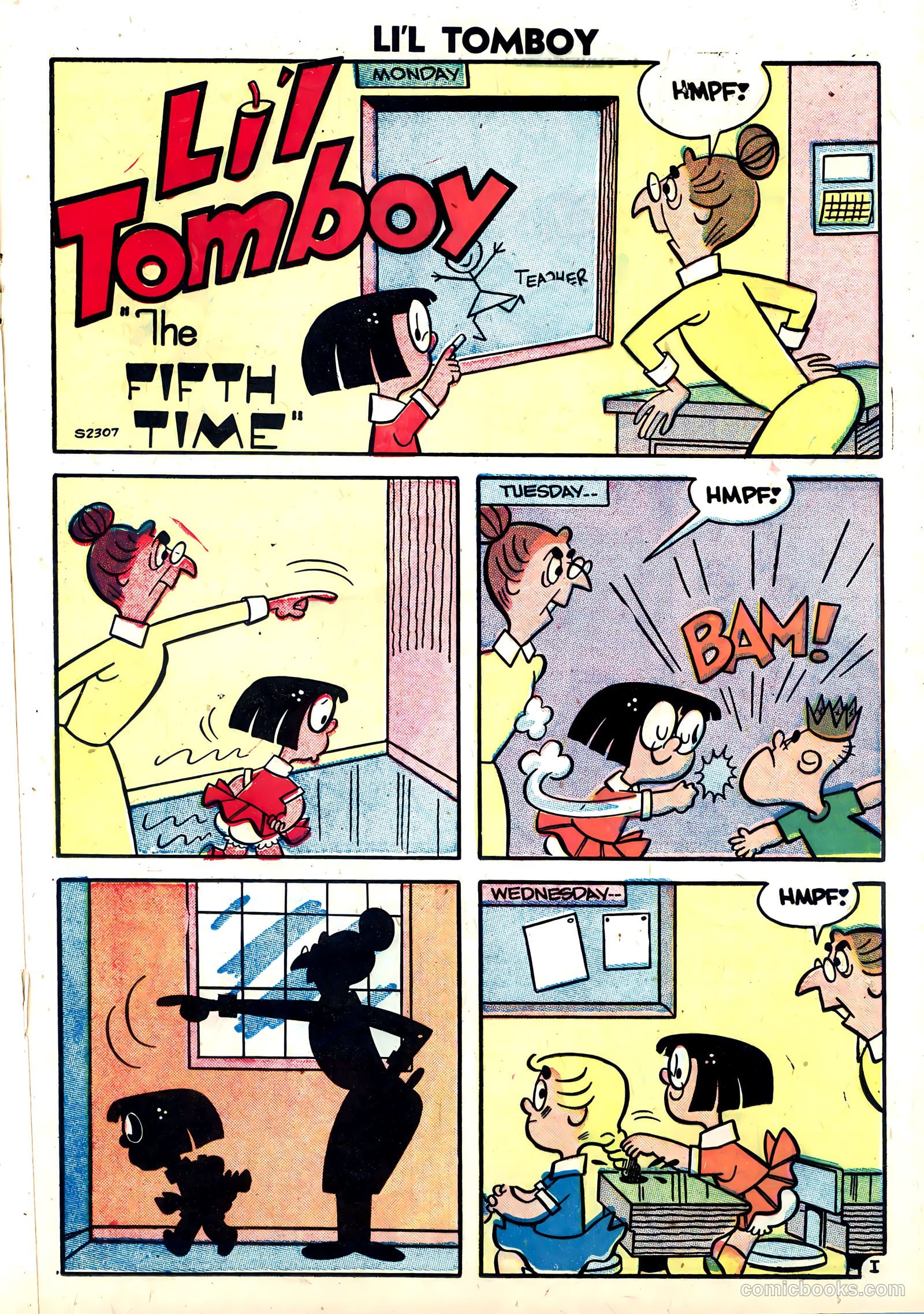 Li'l Tomboy #97 (1958) — page 21 of 36