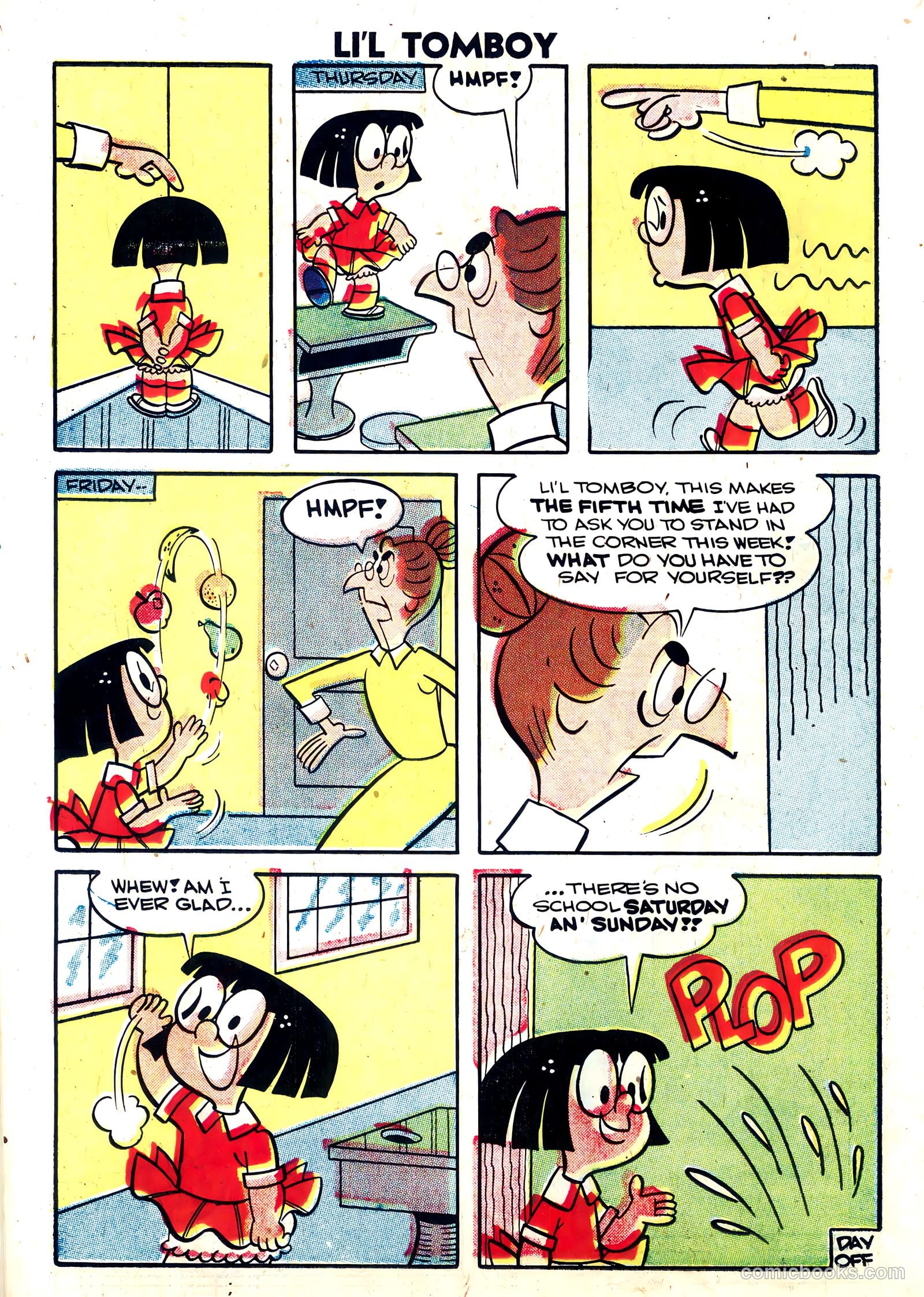 Li'l Tomboy #97 (1958) — page 22 of 36