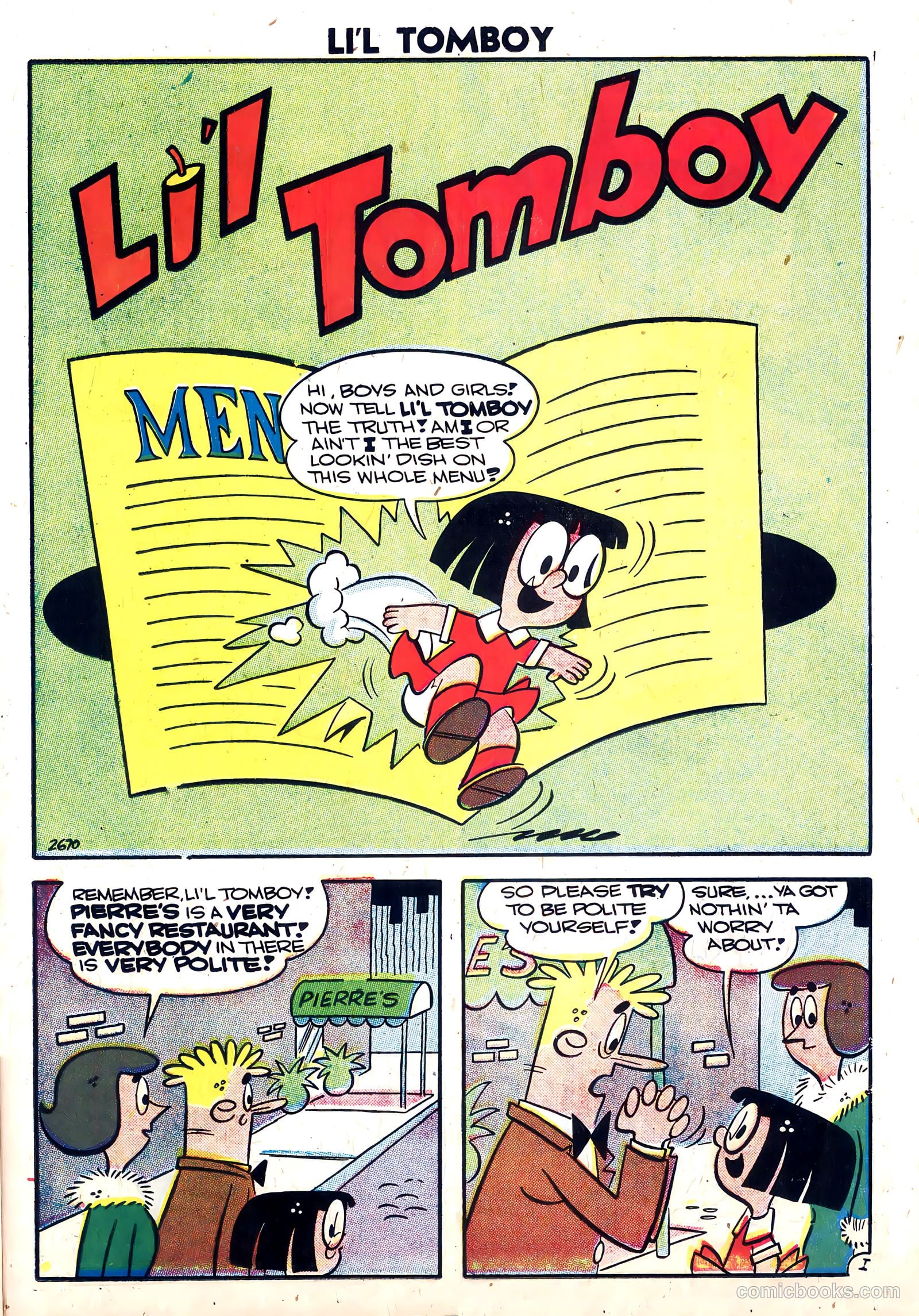 Li'l Tomboy #97 (1958) — page 23 of 36