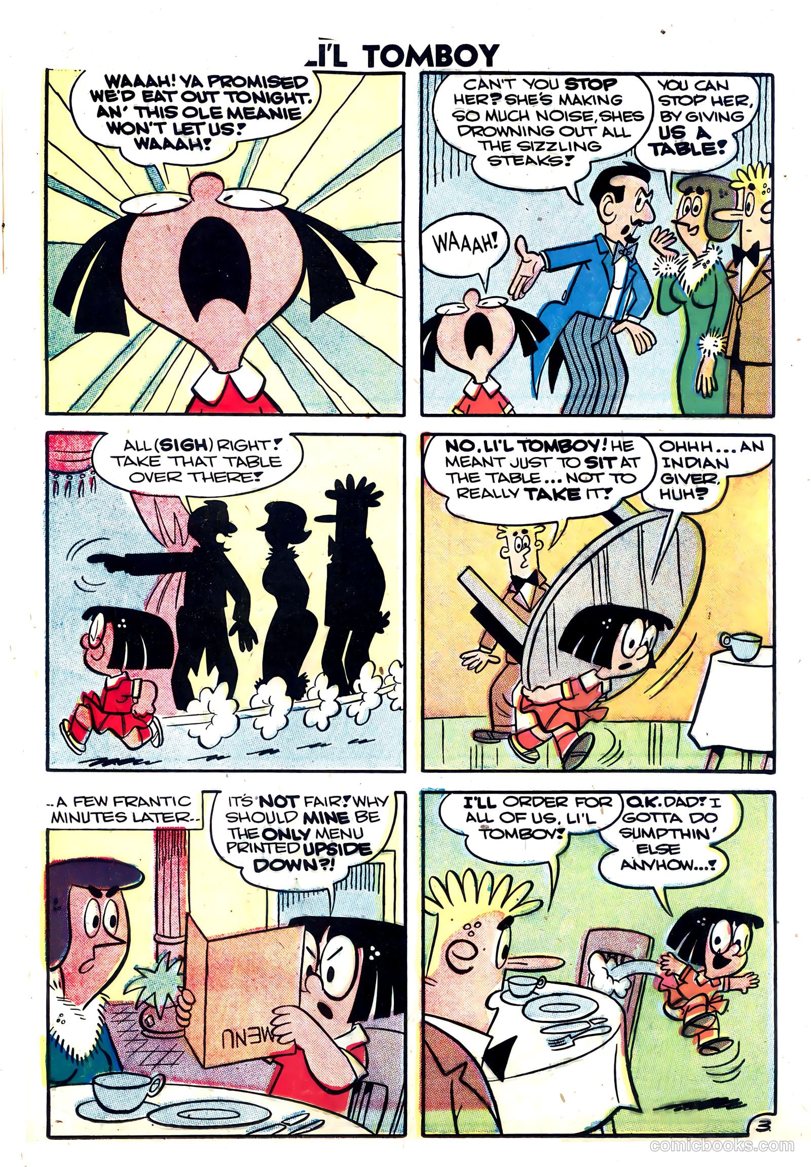 Li'l Tomboy #97 (1958) — page 25 of 36