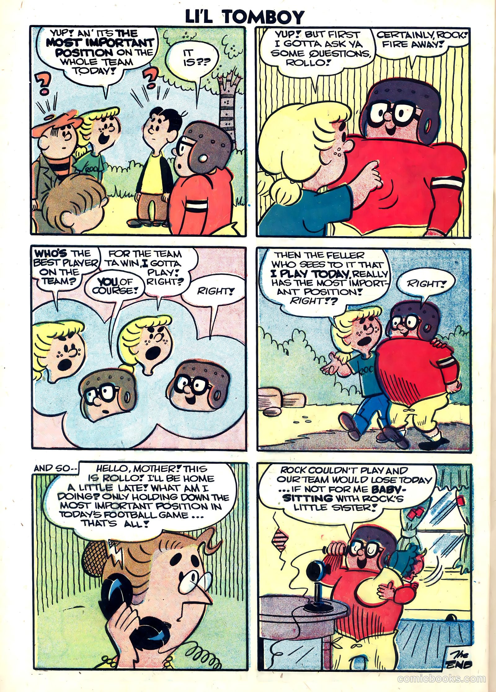 Li'l Tomboy #97 (1958) — page 32 of 36