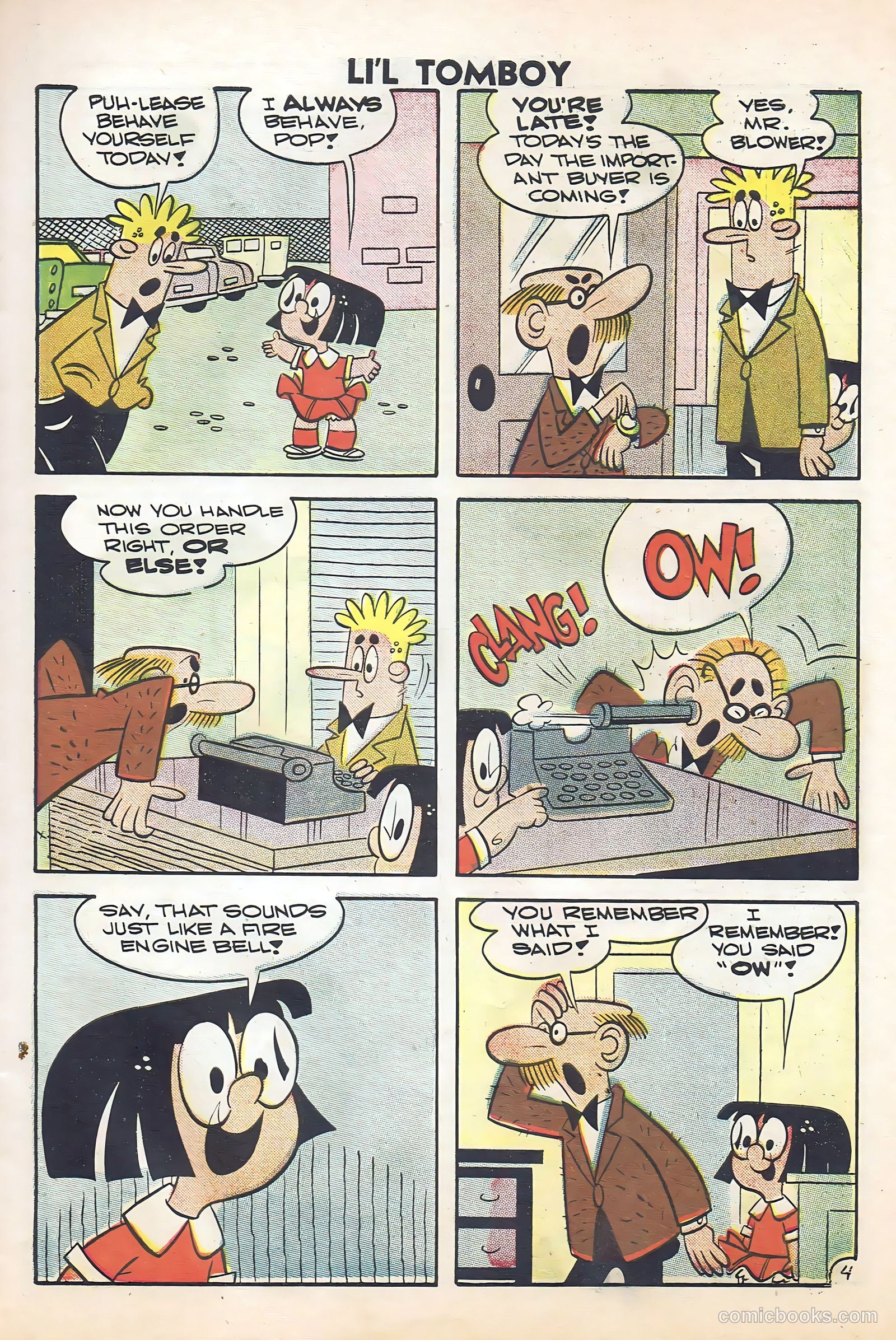 Li'l Tomboy #98 (1958) — page 7 of 36
