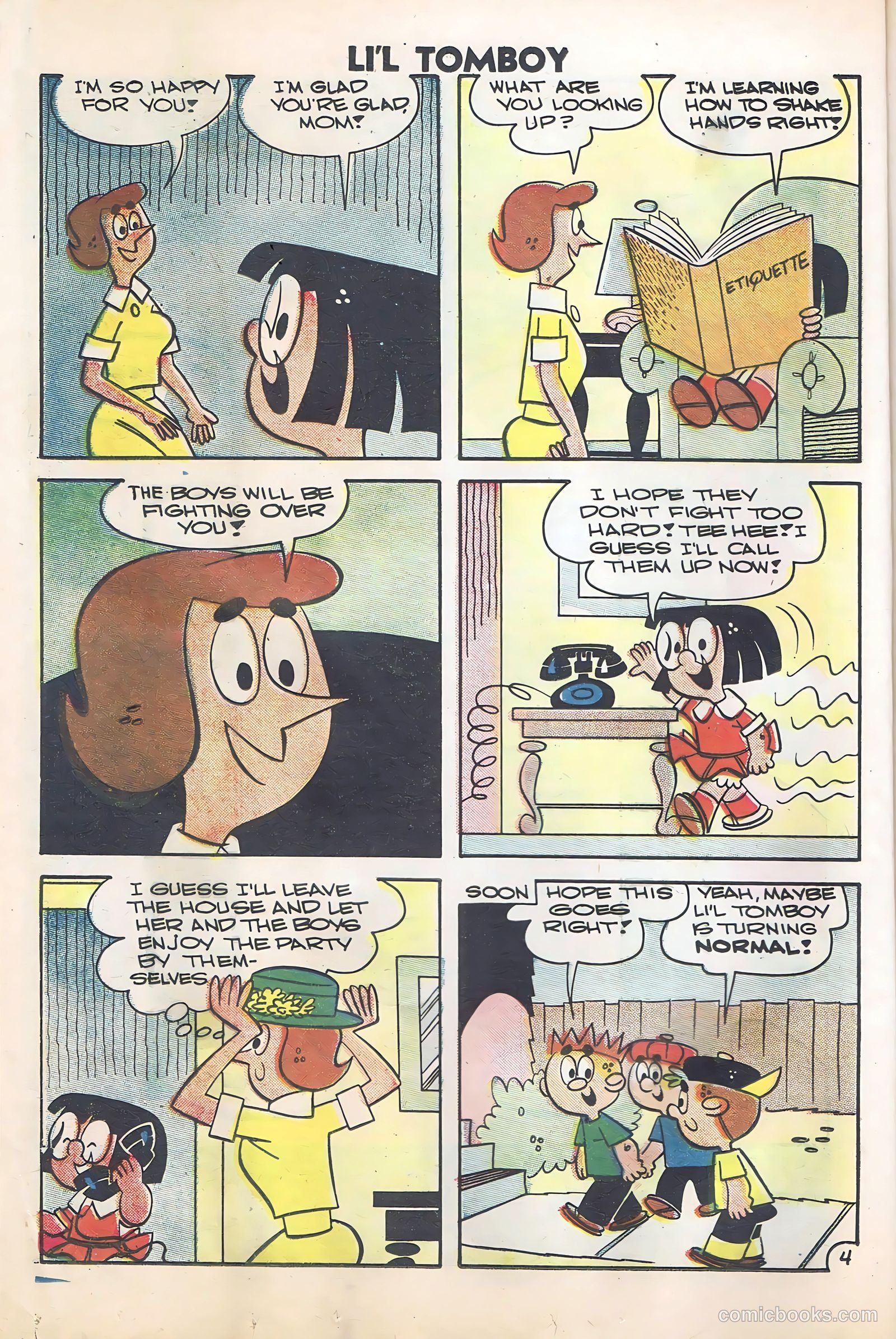 Li'l Tomboy #98 (1958) — page 16 of 36