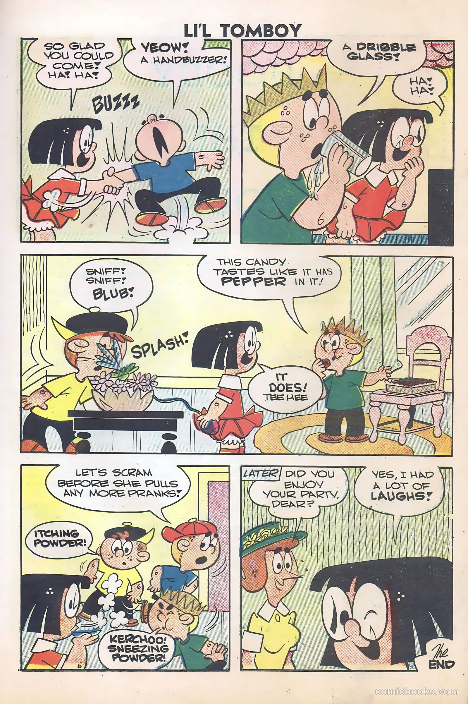 Li'l Tomboy #98 (1958) — page 17 of 36