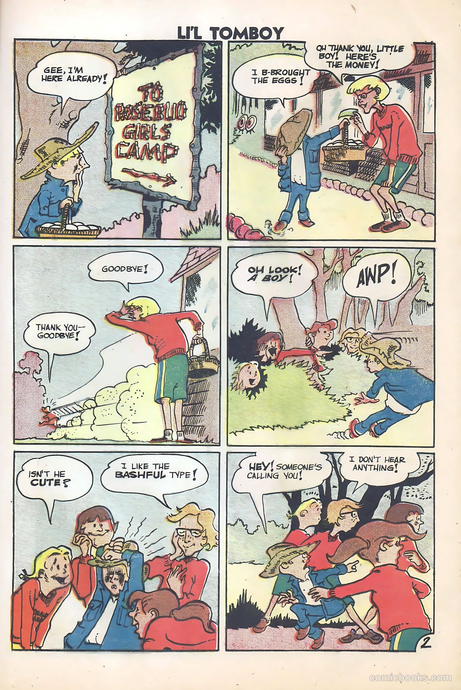 Li'l Tomboy #98 (1958) — page 21 of 36