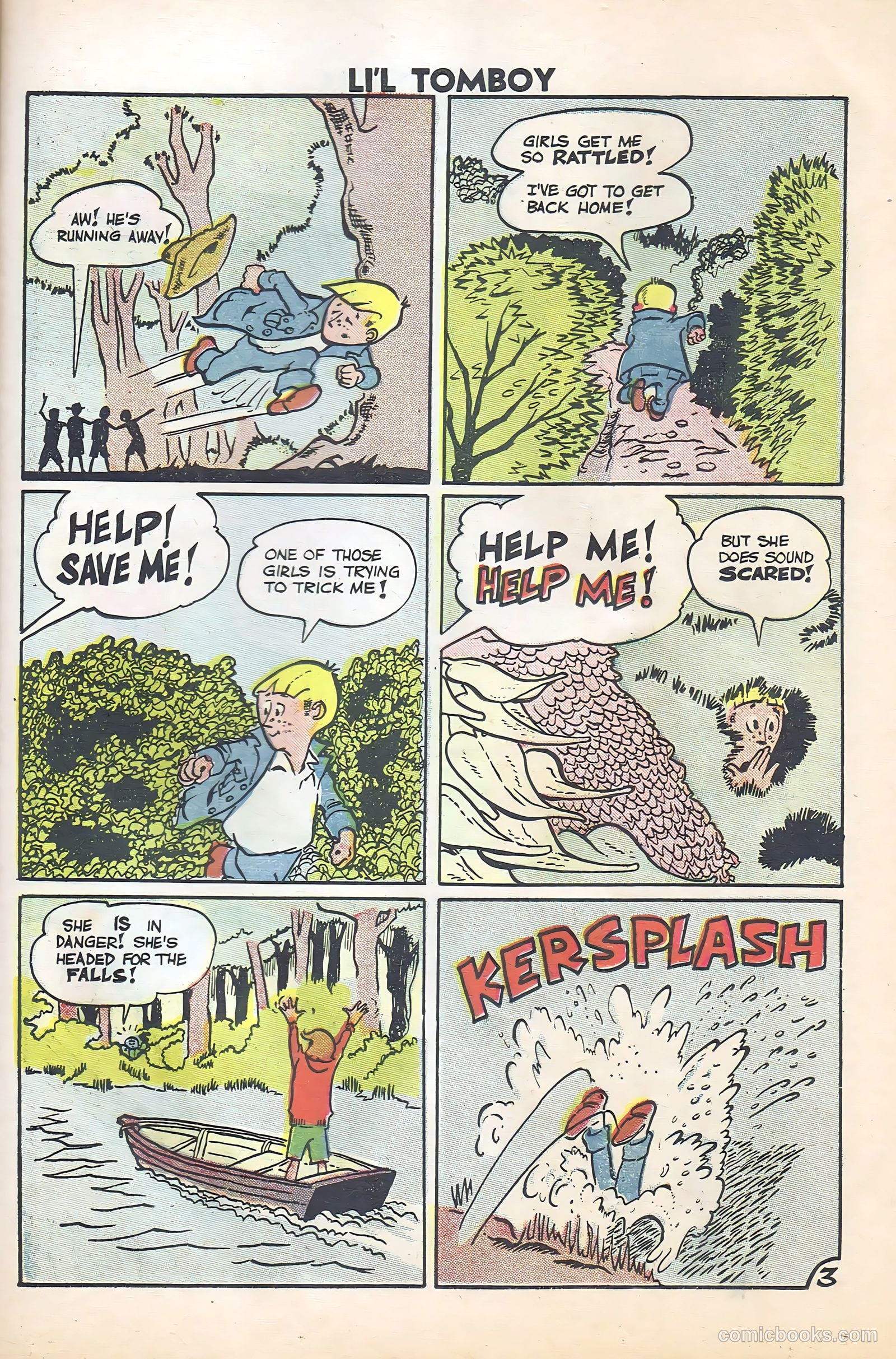 Li'l Tomboy #98 (1958) — page 23 of 36