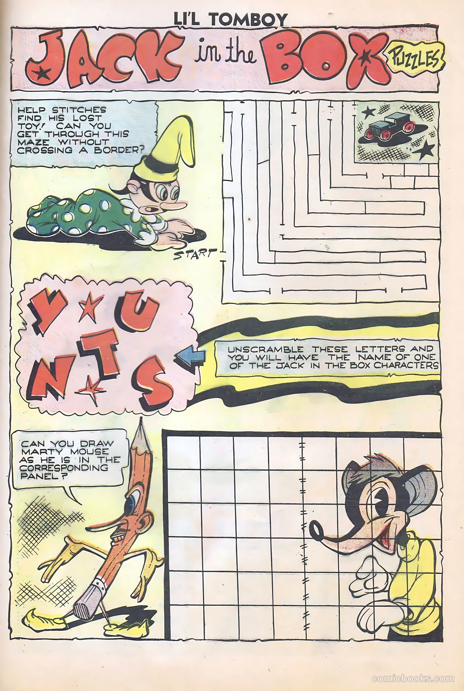Li'l Tomboy #98 (1958) — page 33 of 36