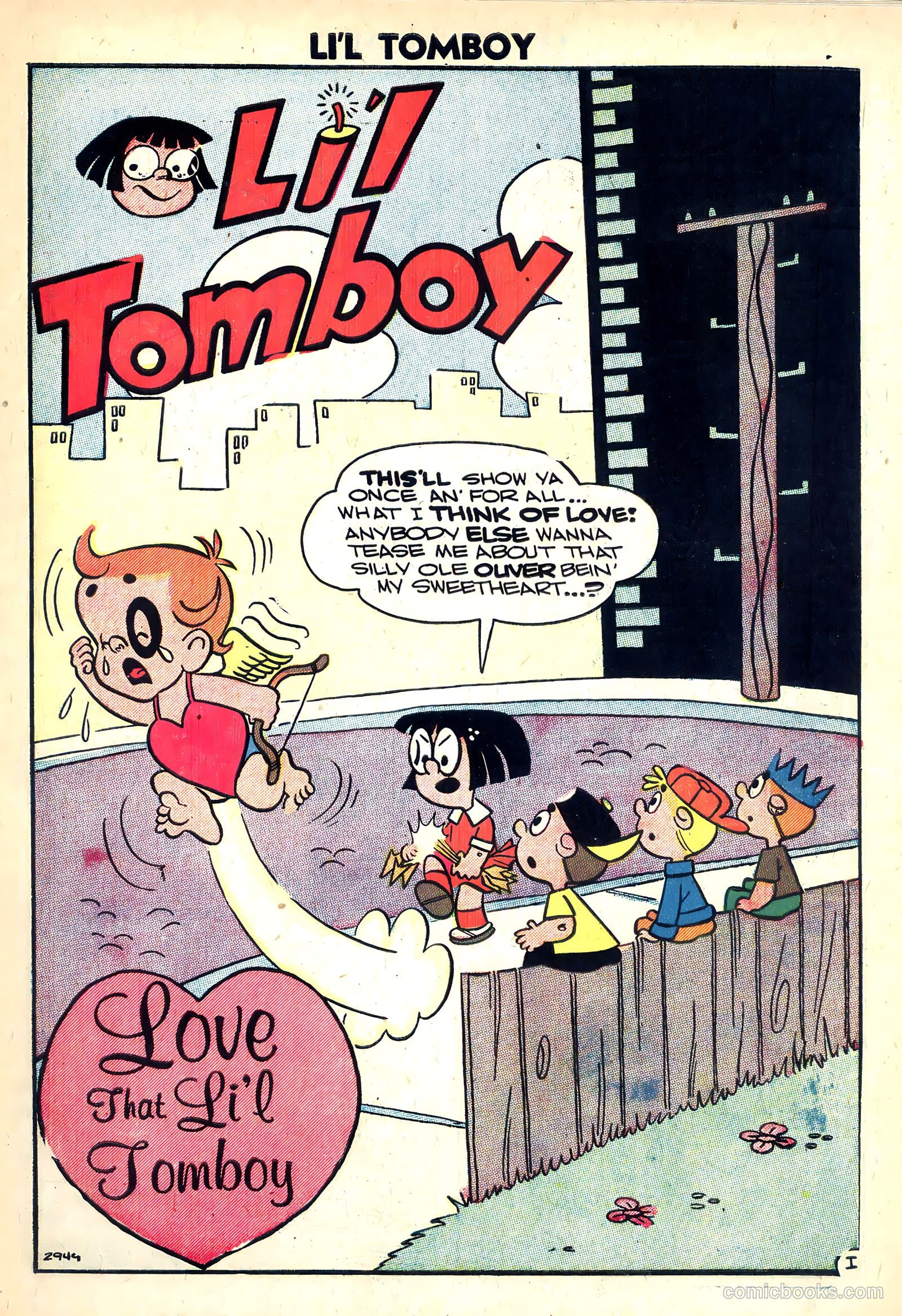 Li'l Tomboy #99 (1958) — page 3 of 36