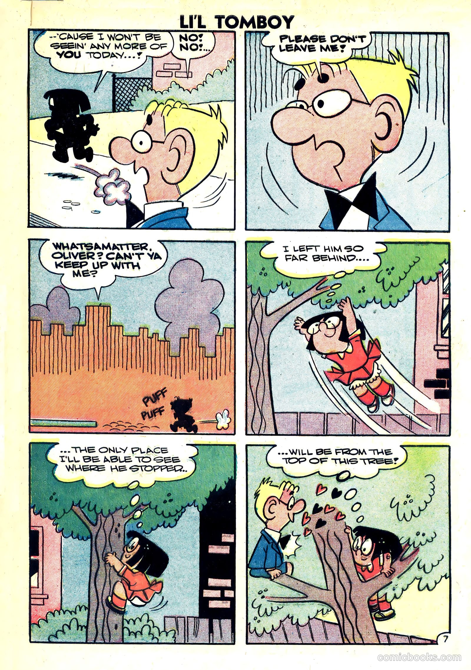Li'l Tomboy #99 (1958) — page 9 of 36