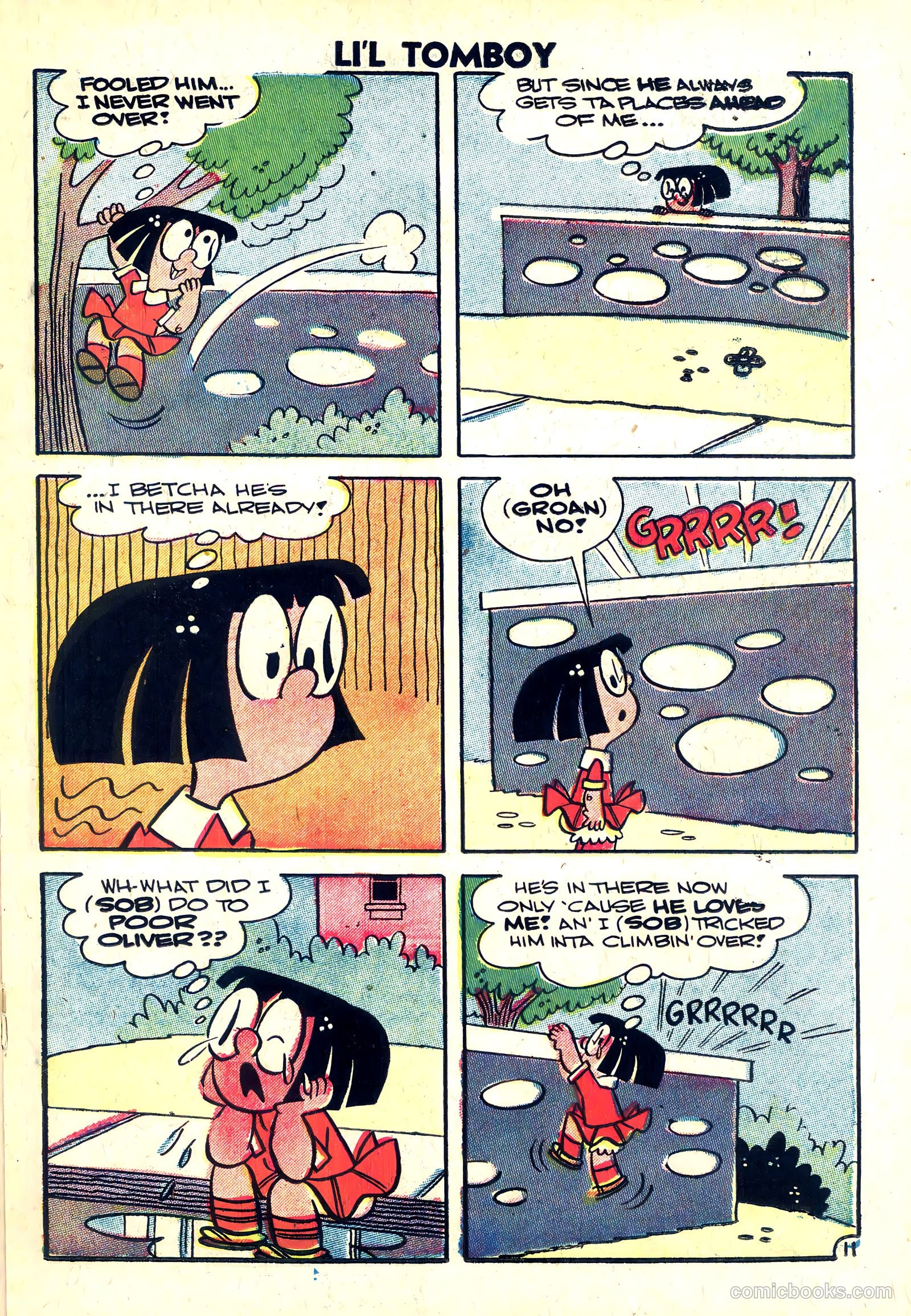 Li'l Tomboy #99 (1958) — page 15 of 36
