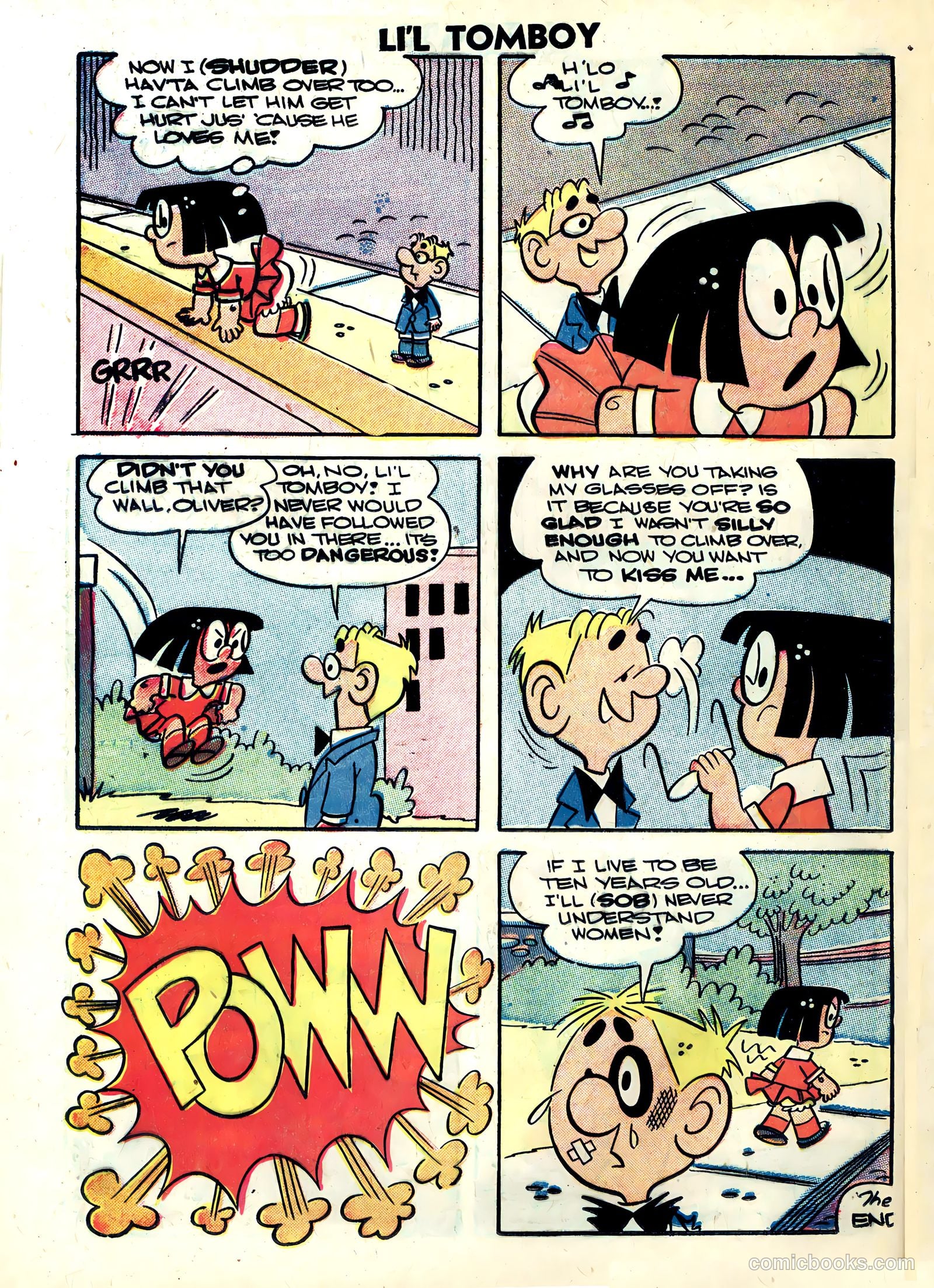Li'l Tomboy #99 (1958) — page 16 of 36