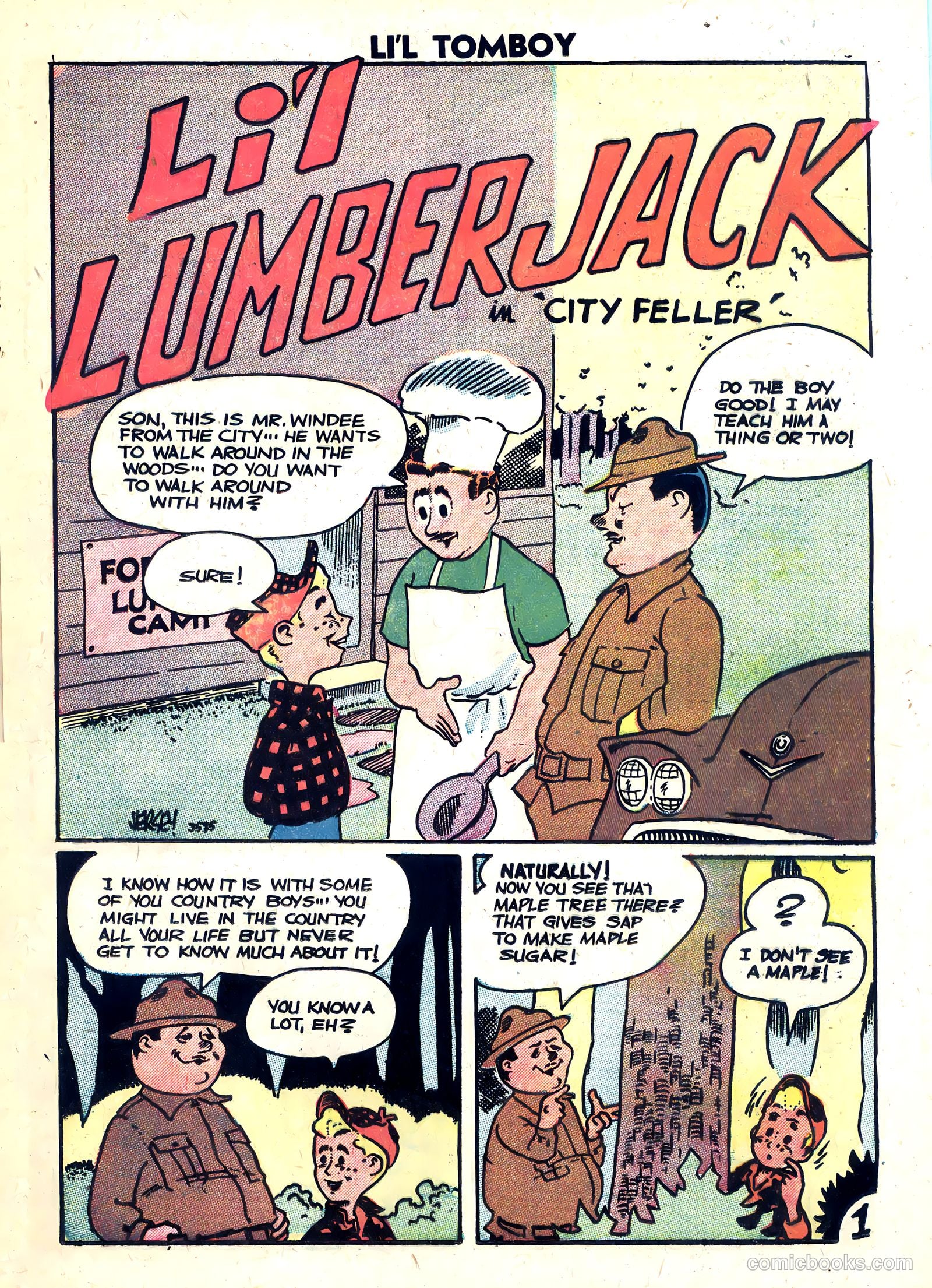 Li'l Tomboy #99 (1958) — page 17 of 36