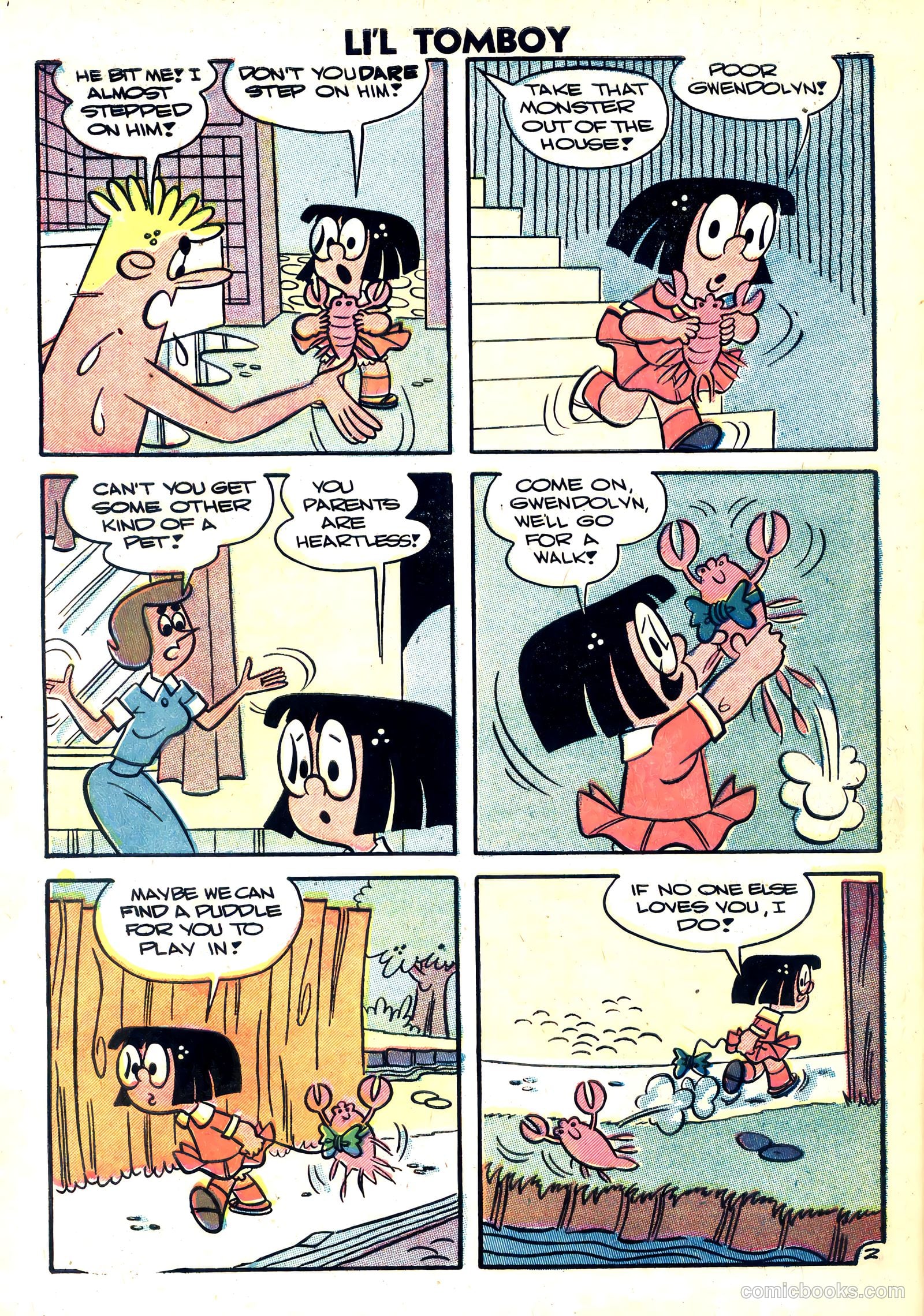 Li'l Tomboy #99 (1958) — page 28 of 36