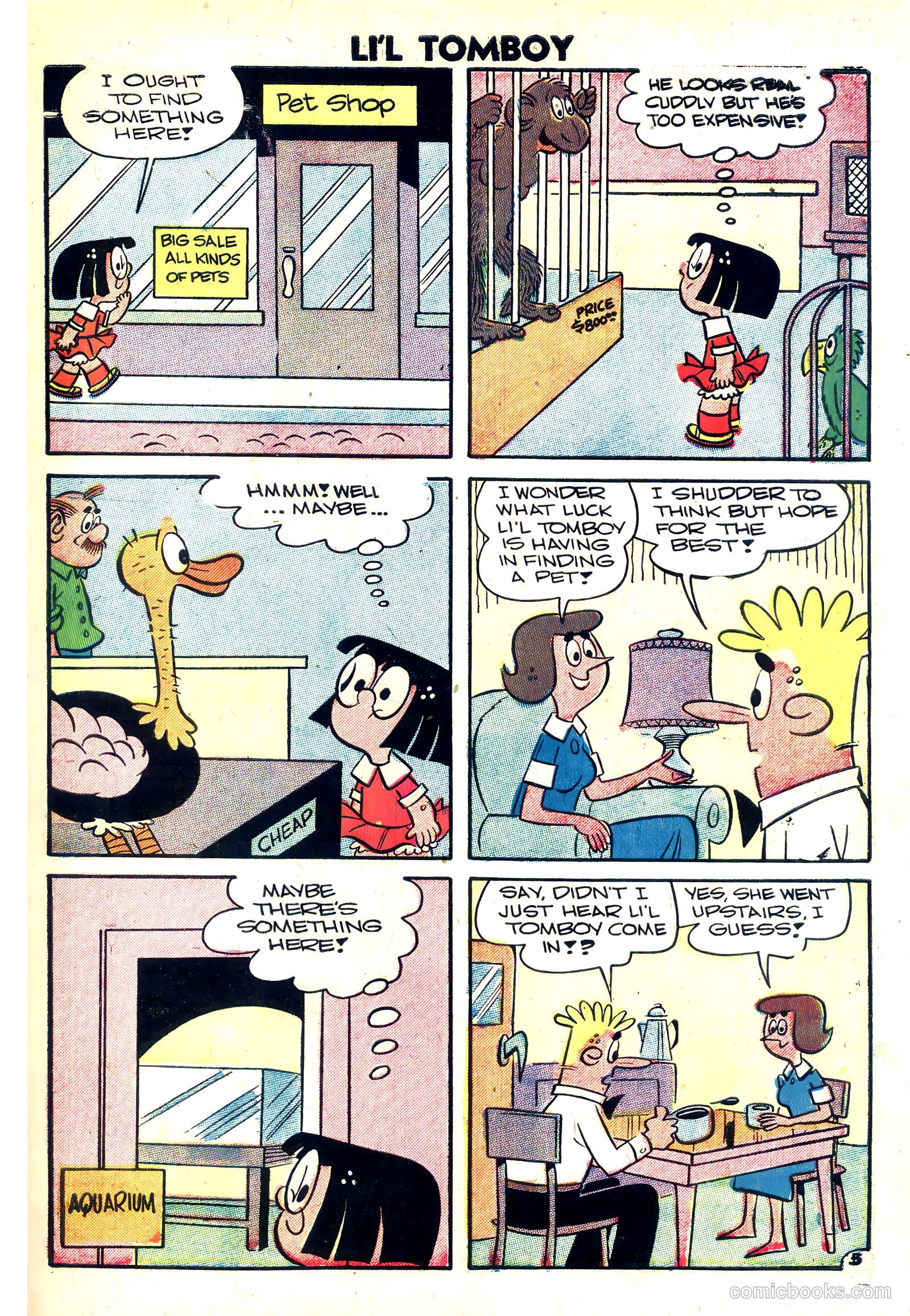 Li'l Tomboy #99 (1958) — page 31 of 36