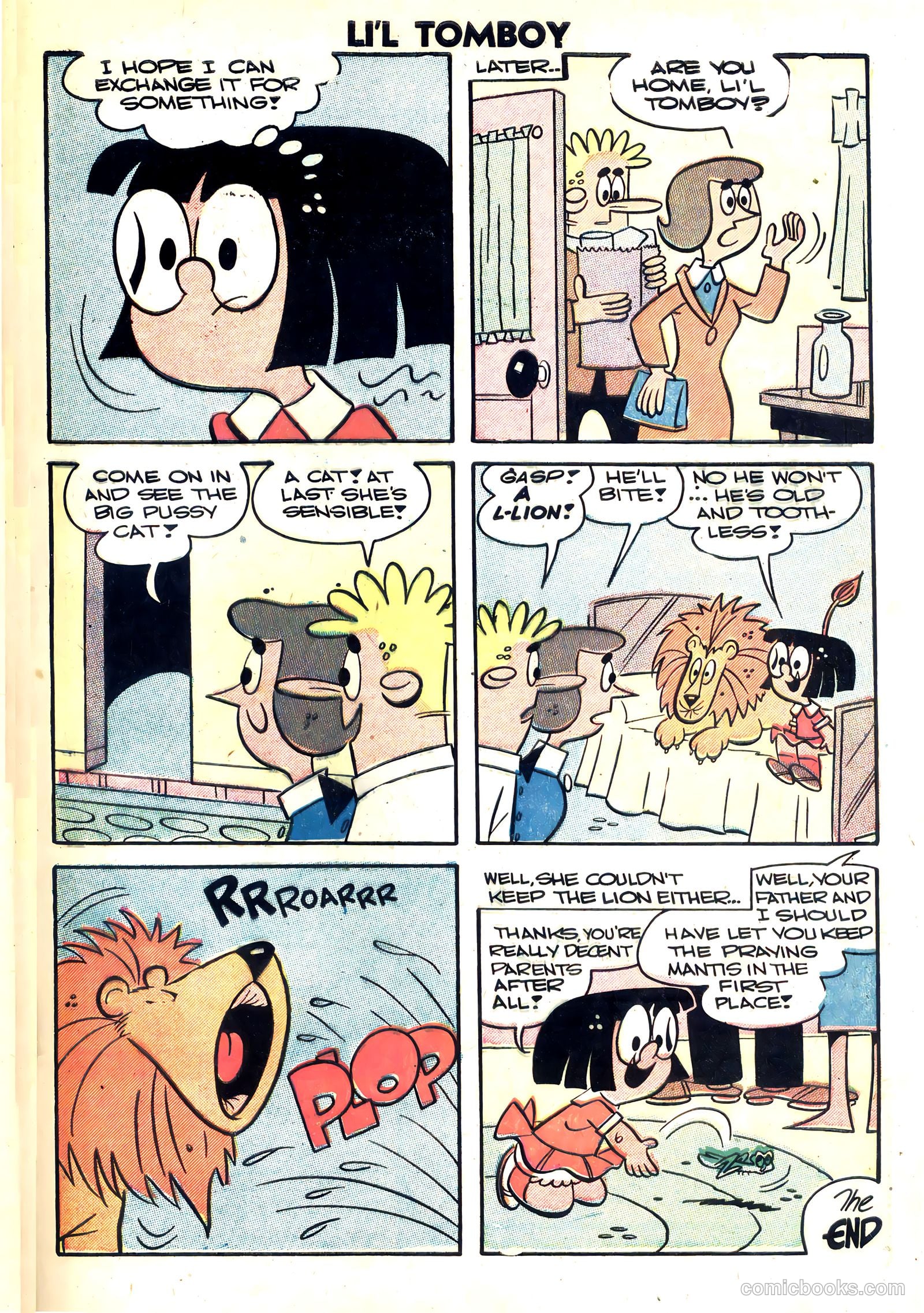 Li'l Tomboy #99 (1958) — page 33 of 36