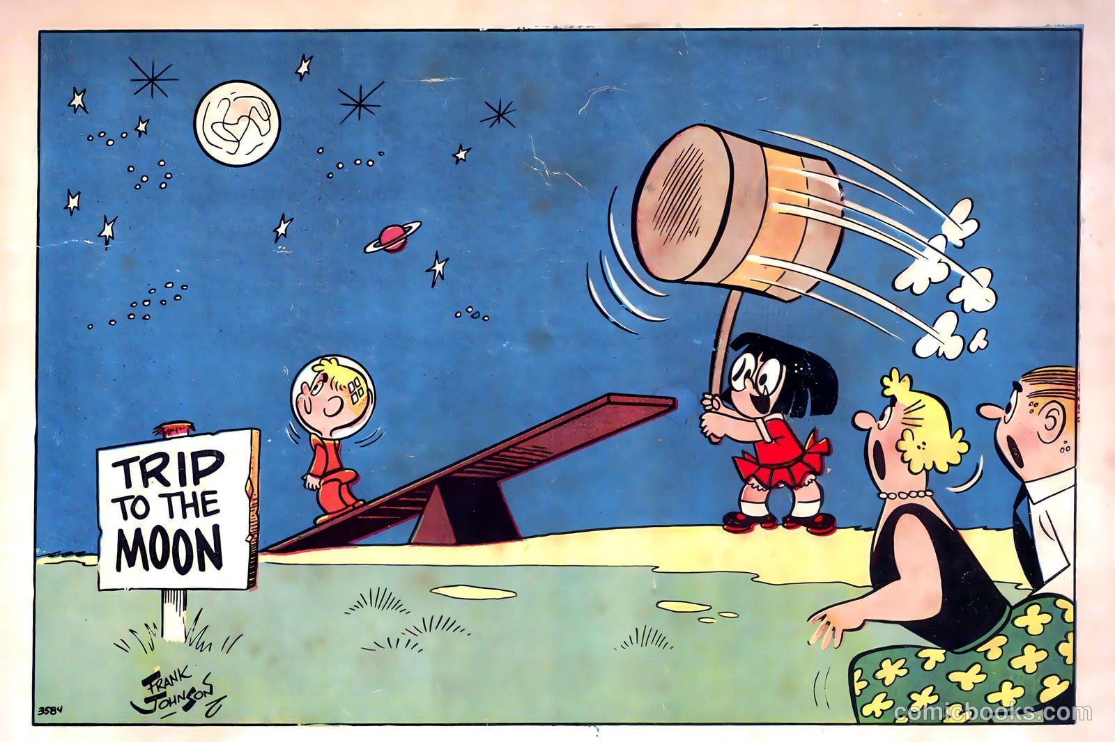 Li'l Tomboy #99 (1958) — page 36 of 36