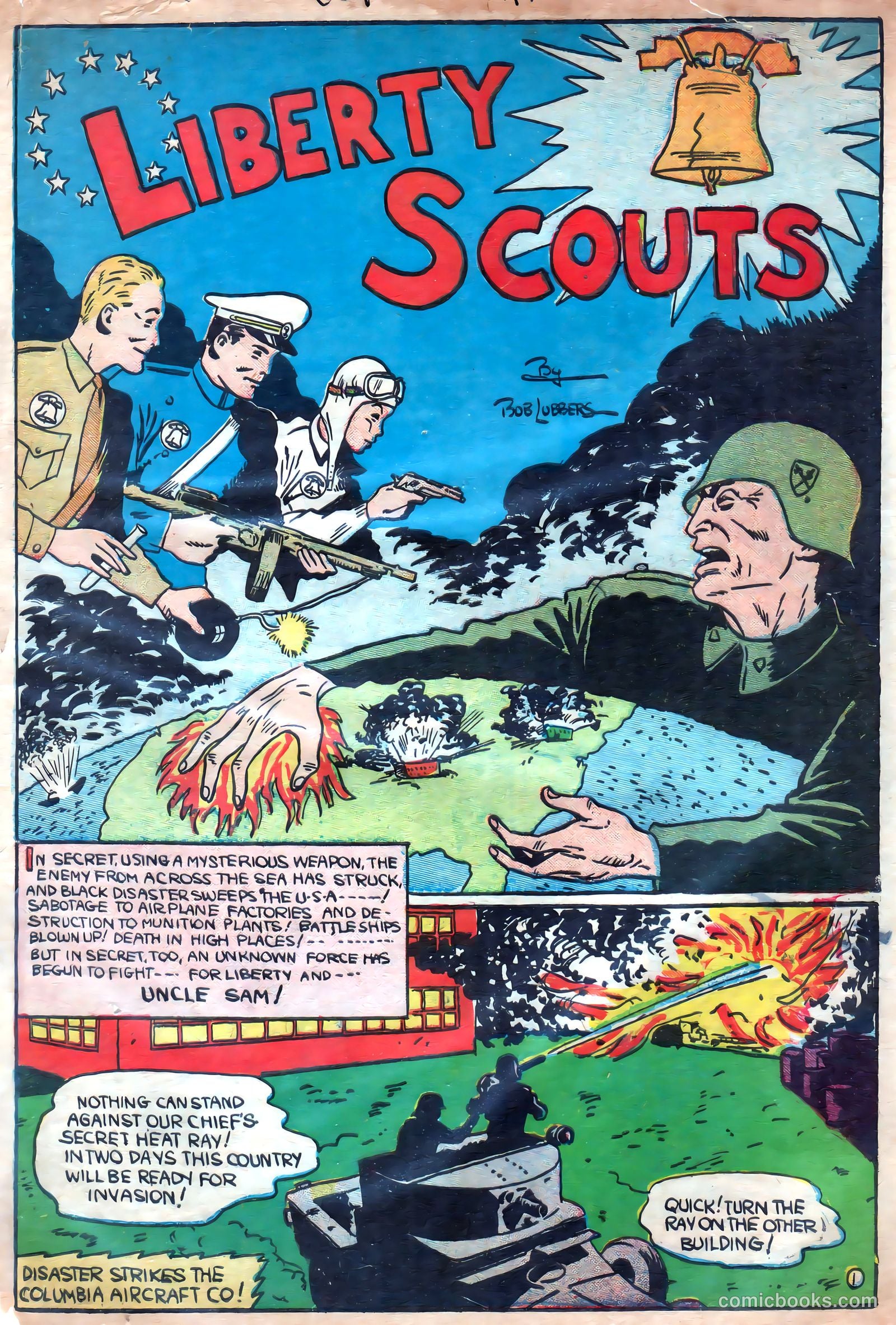 Liberty Scouts Comics #2 (1941) — page 4 of 69