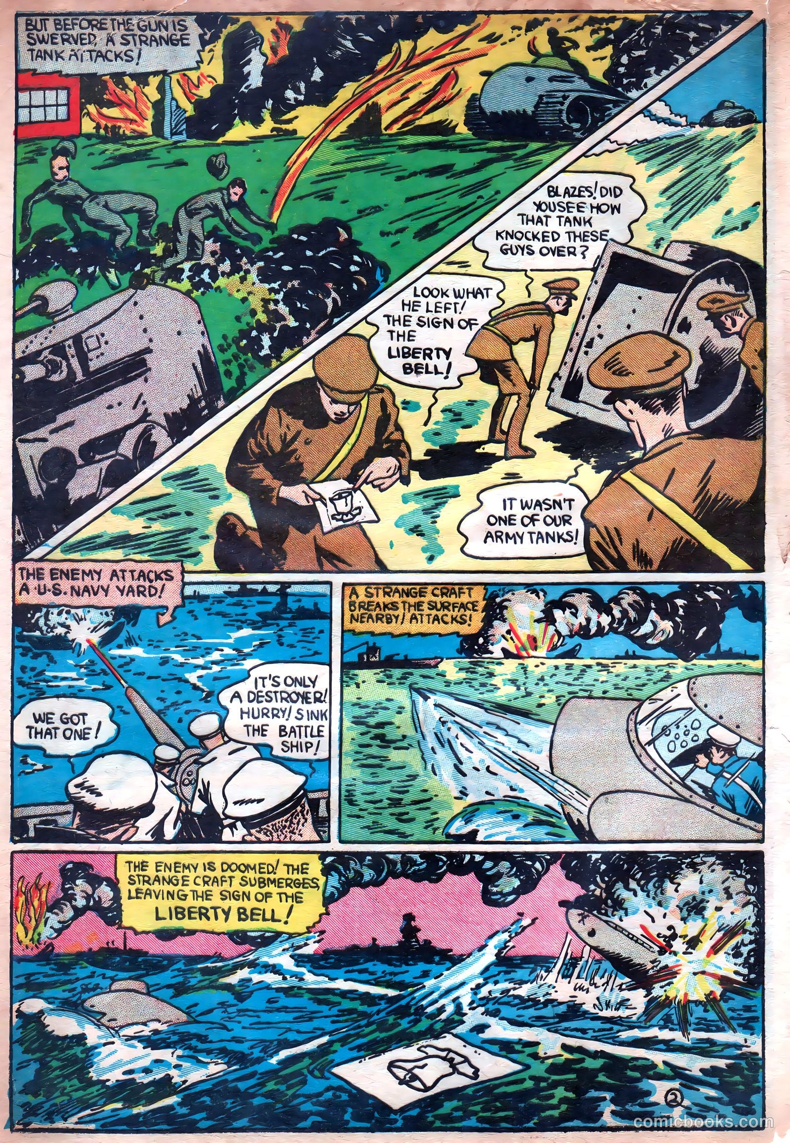Liberty Scouts Comics #2 (1941) — page 5 of 69