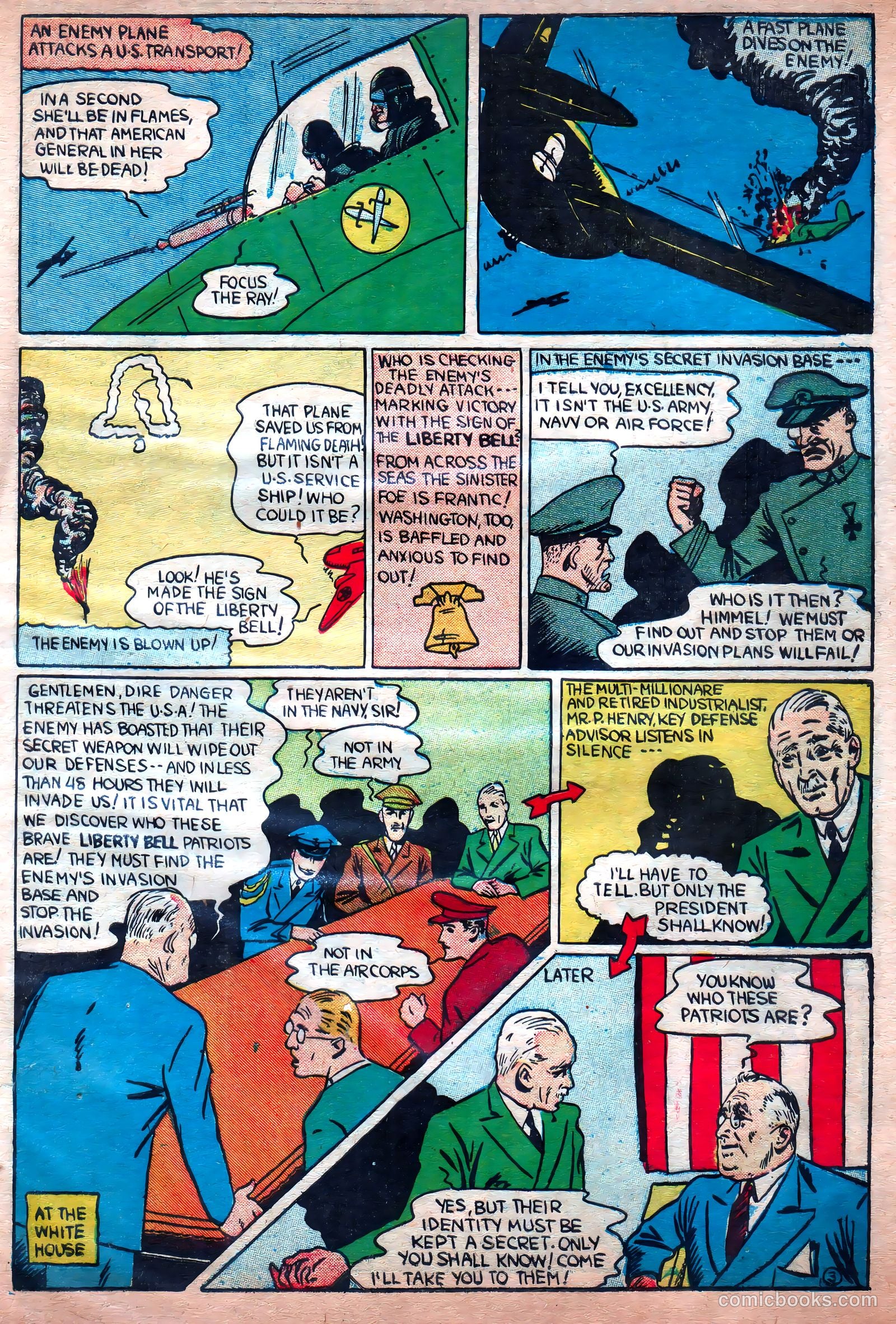 Liberty Scouts Comics #2 (1941) — page 6 of 69