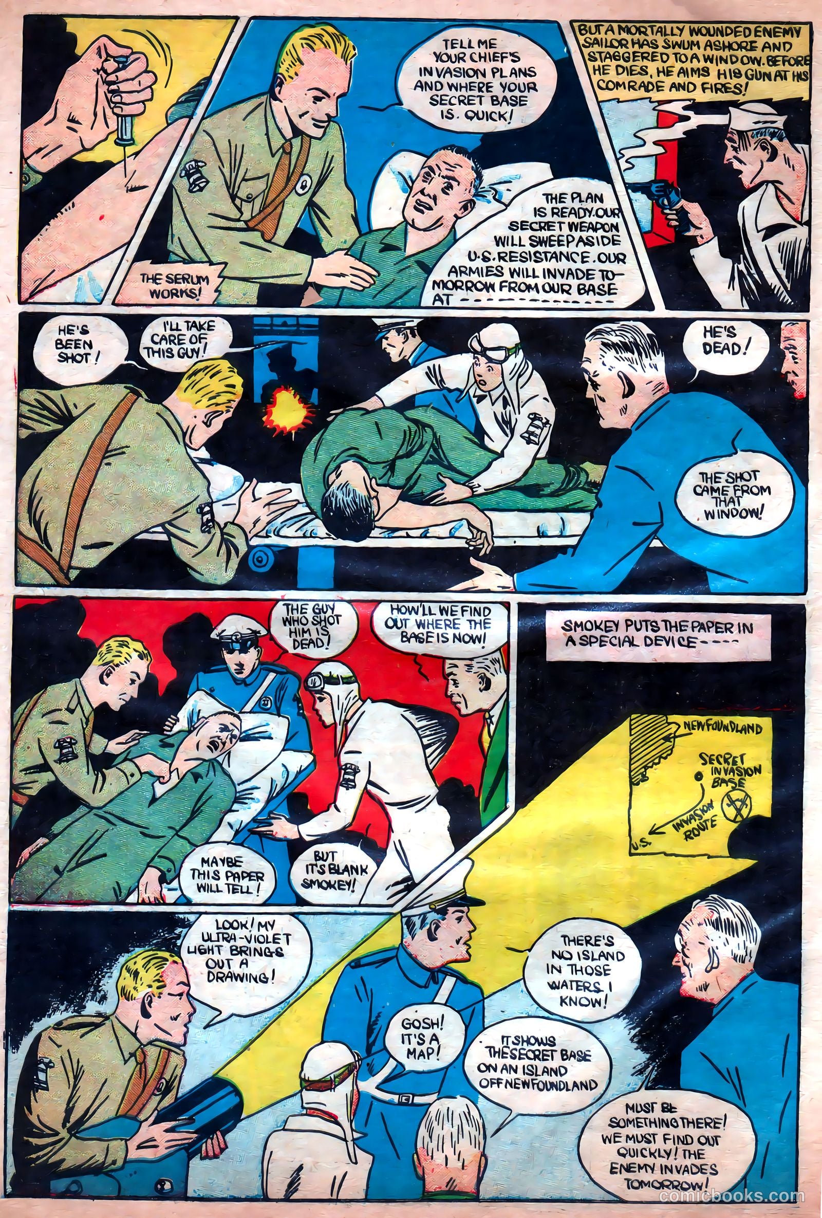Liberty Scouts Comics #2 (1941) — page 11 of 69