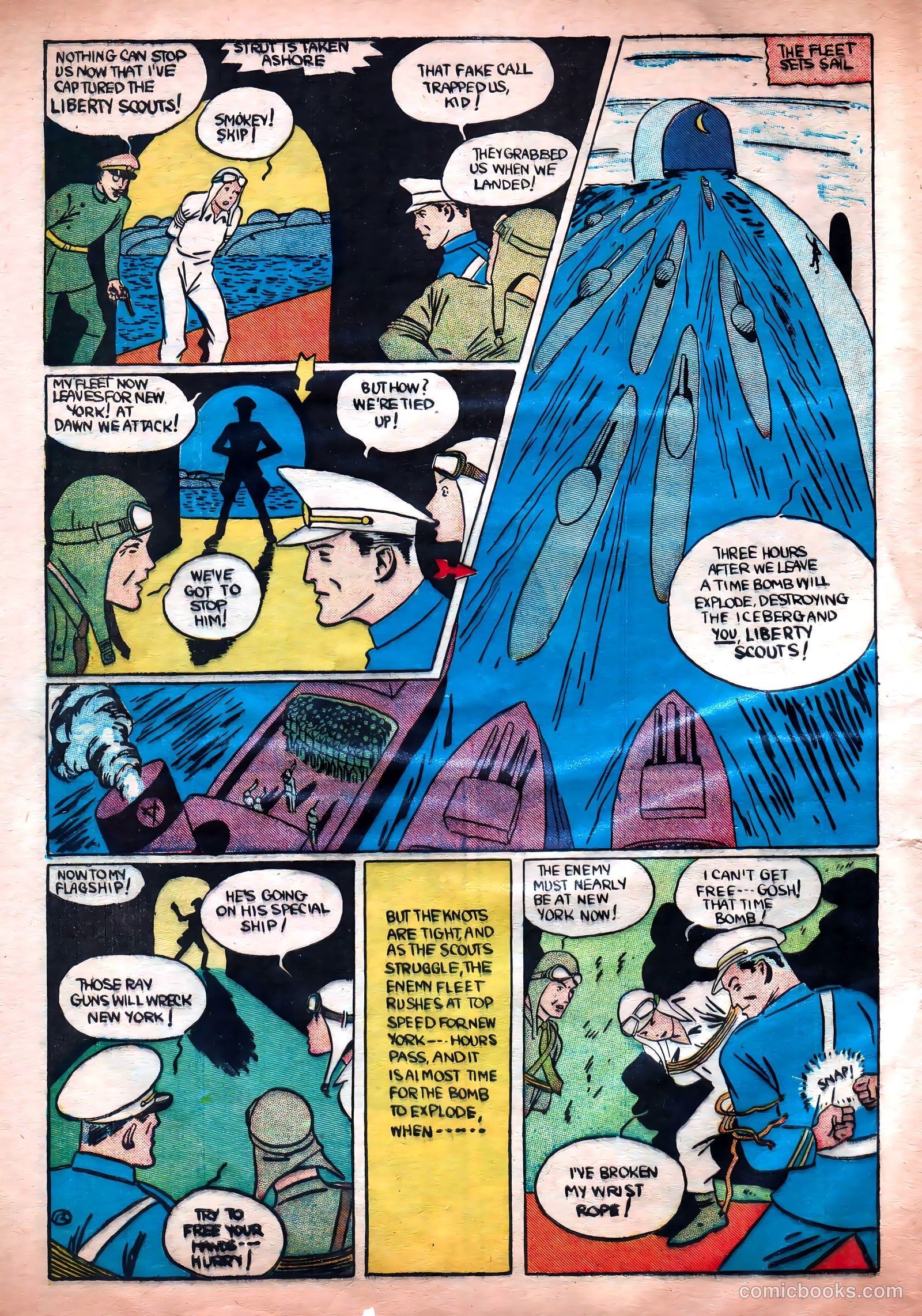 Liberty Scouts Comics #2 (1941) — page 15 of 69
