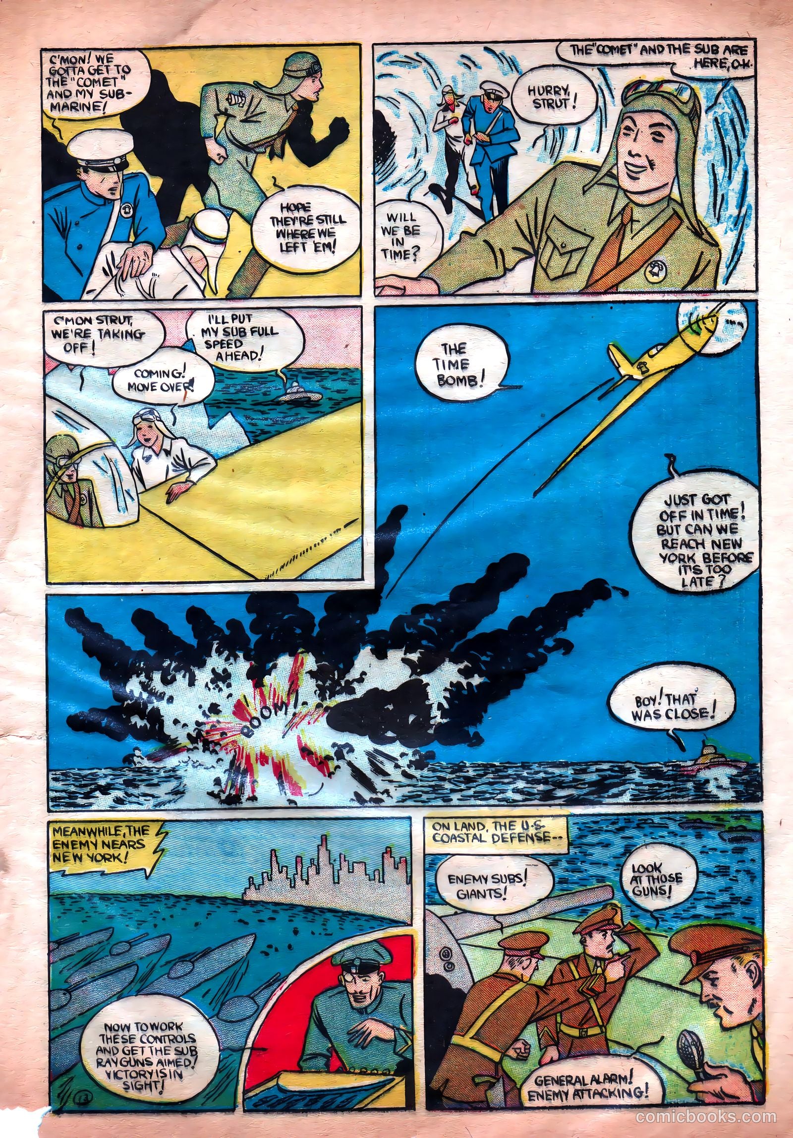Liberty Scouts Comics #2 (1941) — page 16 of 69