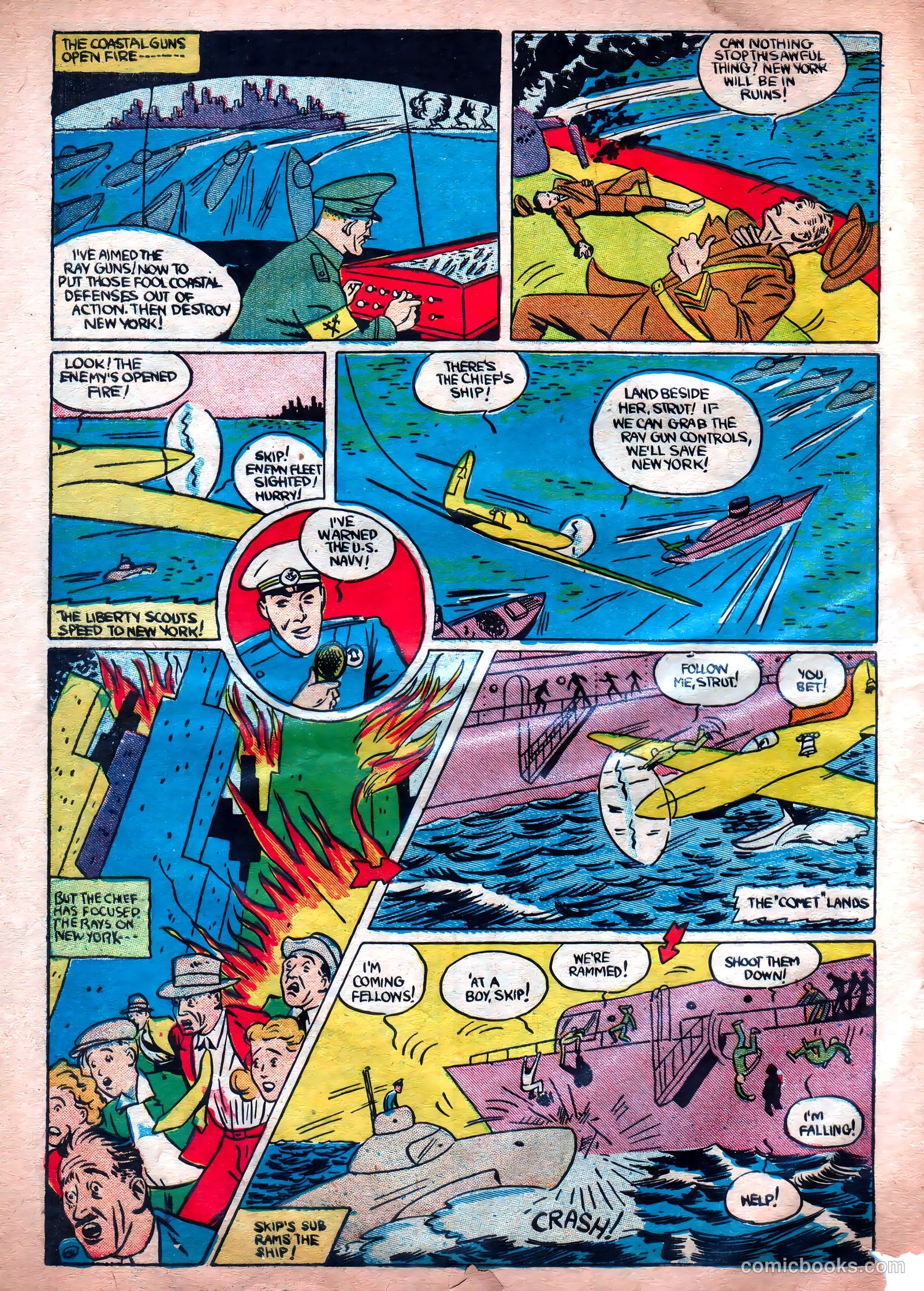 Liberty Scouts Comics #2 (1941) — page 17 of 69