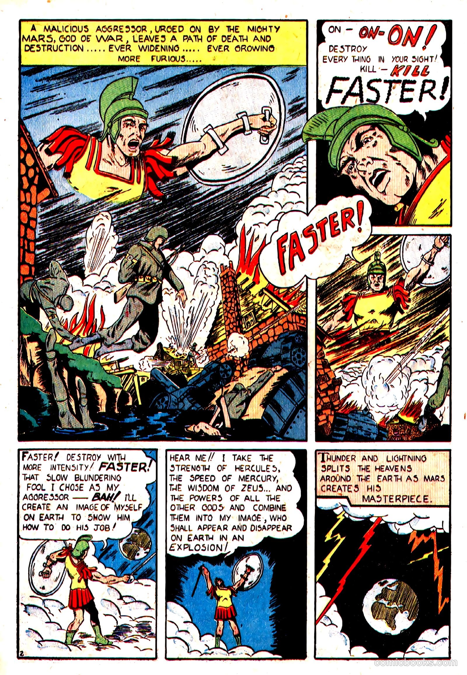 Liberty Scouts Comics #2 (1941) — page 21 of 69