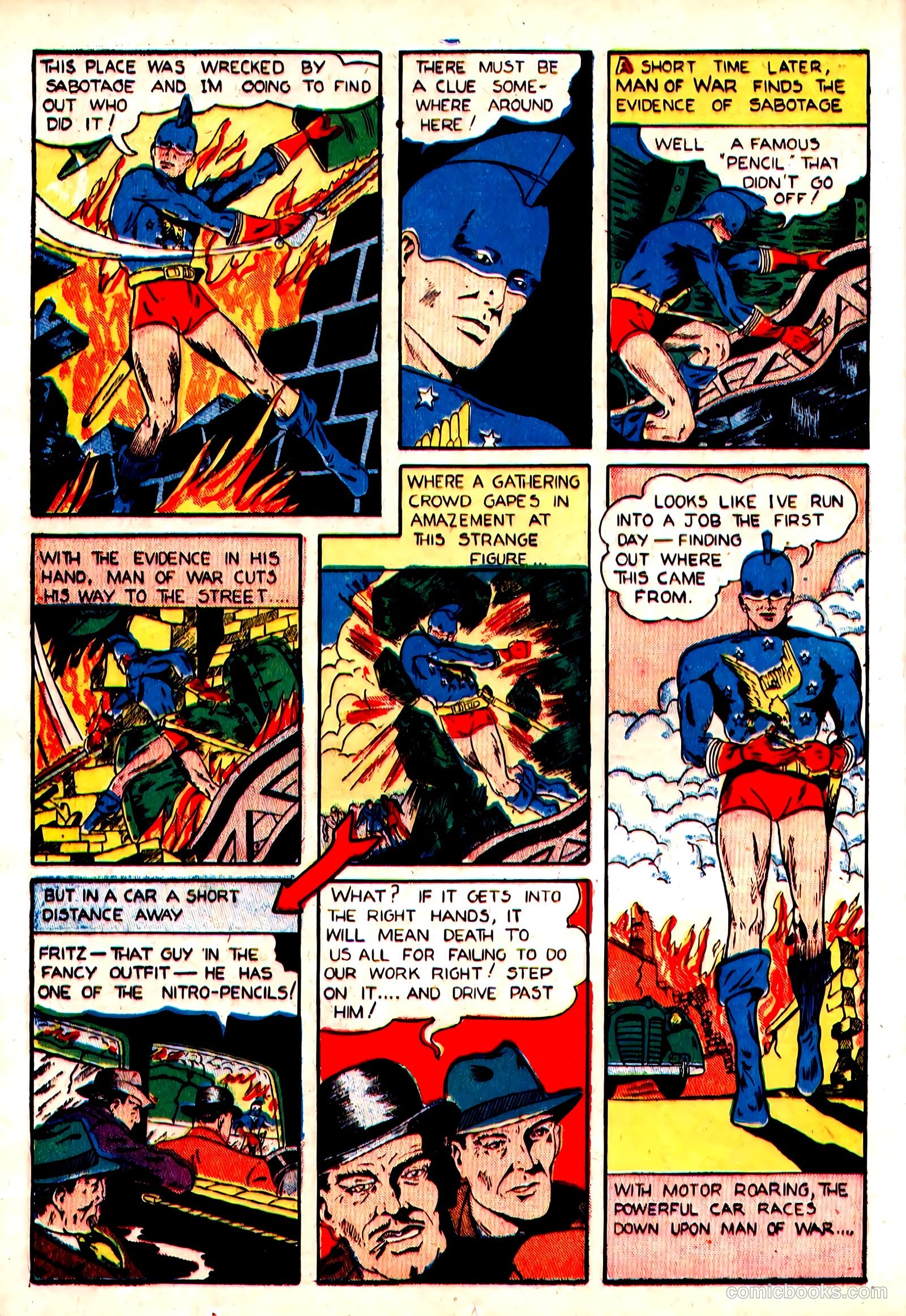 Liberty Scouts Comics #2 (1941) — page 23 of 69