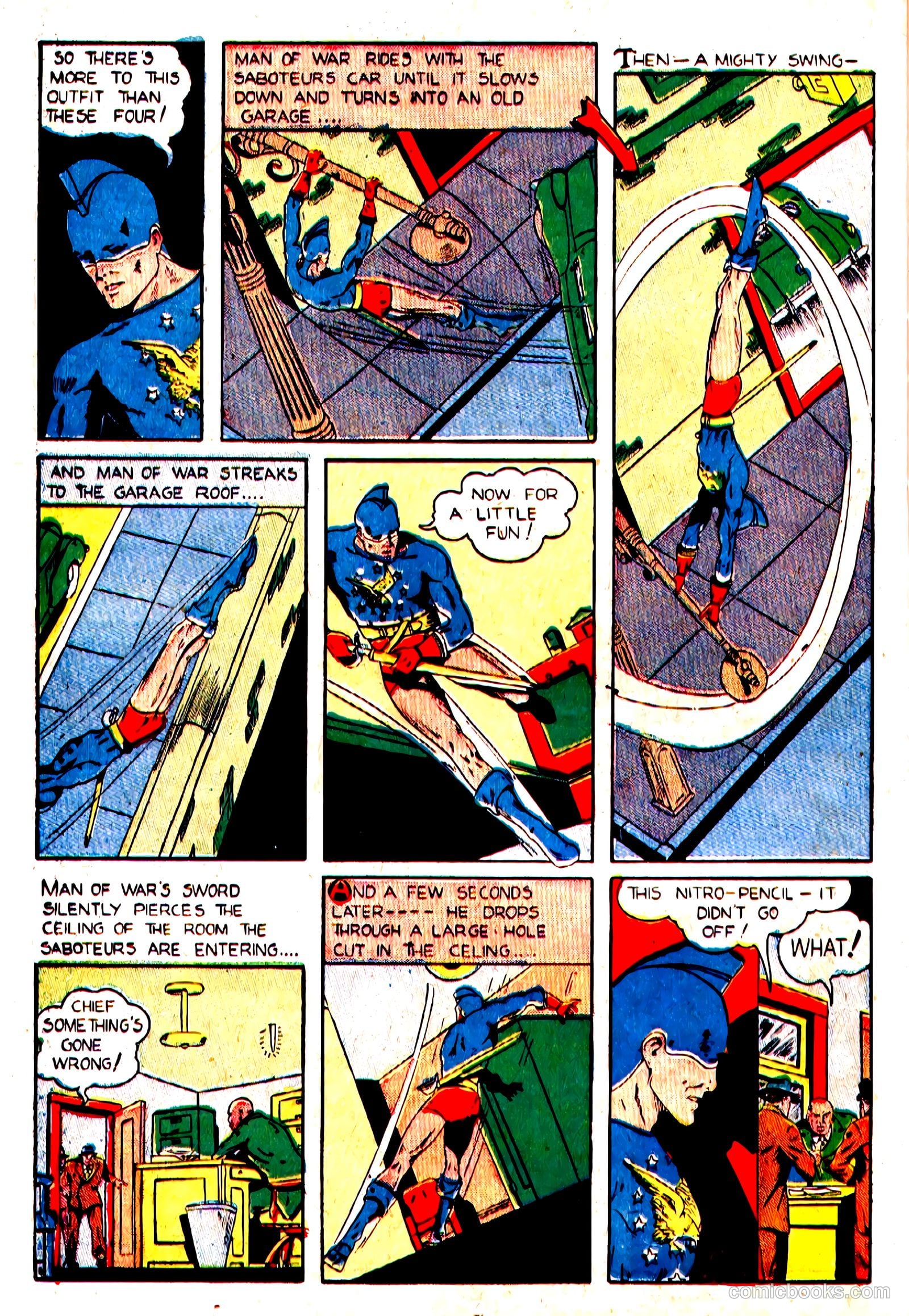 Liberty Scouts Comics #2 (1941) — page 25 of 69