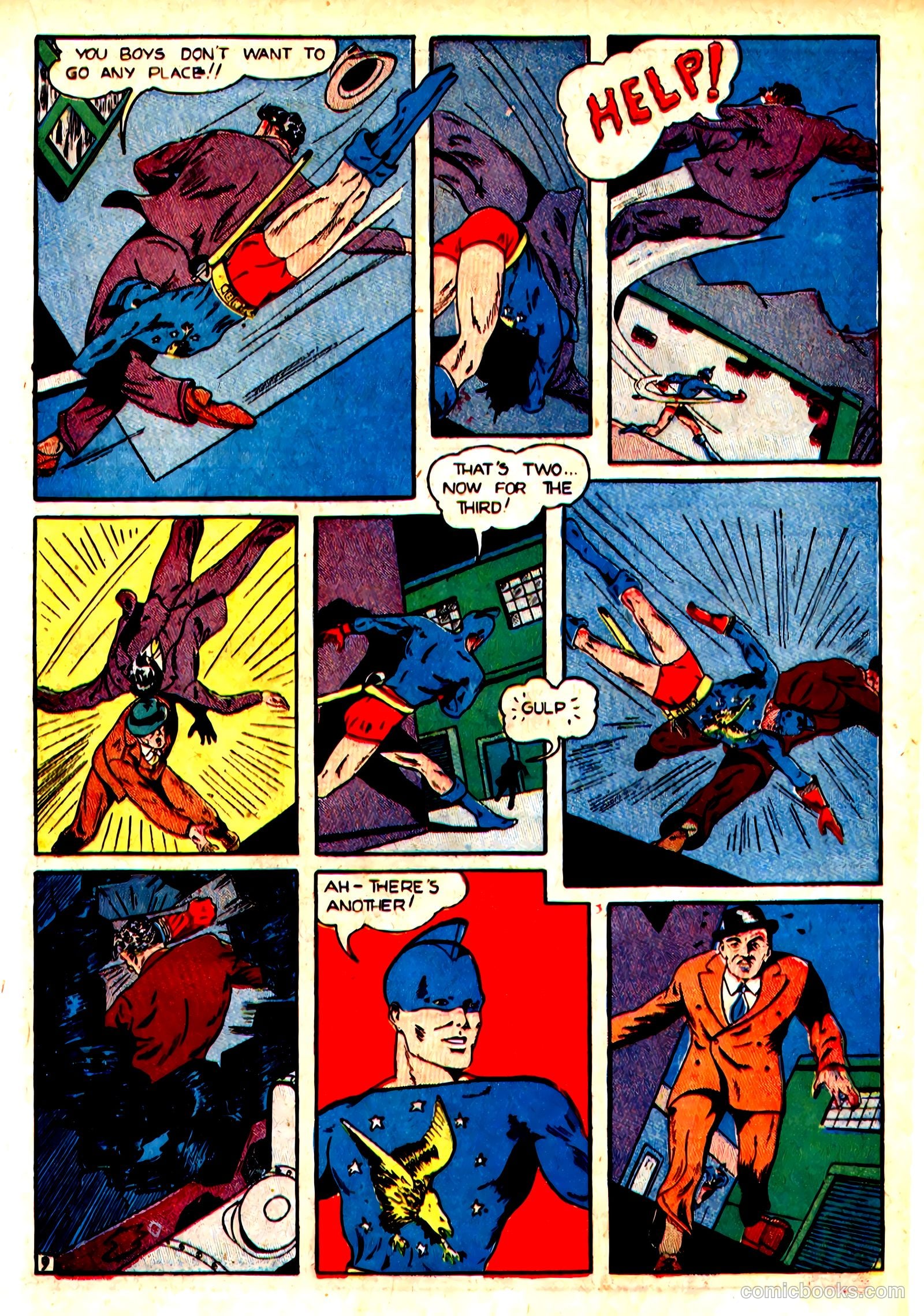 Liberty Scouts Comics #2 (1941) — page 28 of 69