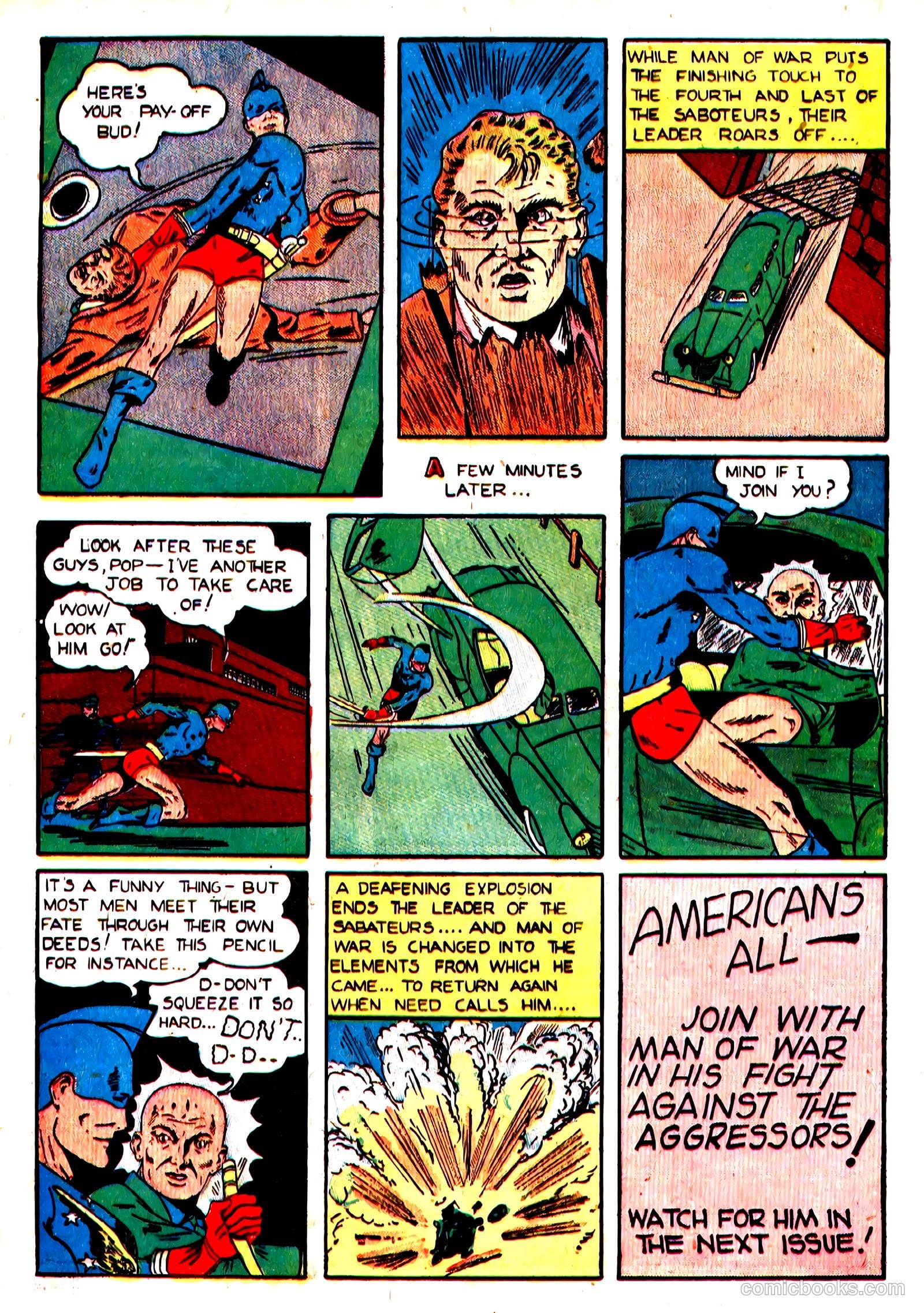 Liberty Scouts Comics #2 (1941) — page 29 of 69