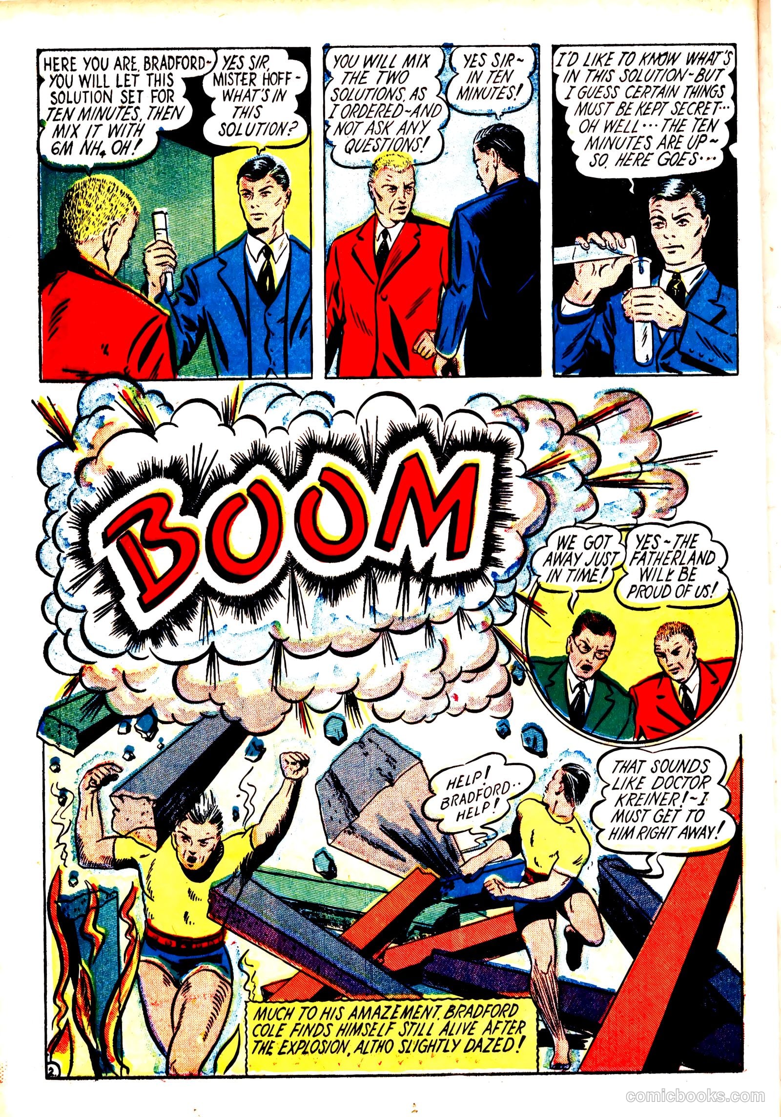 Liberty Scouts Comics #2 (1941) — page 31 of 69