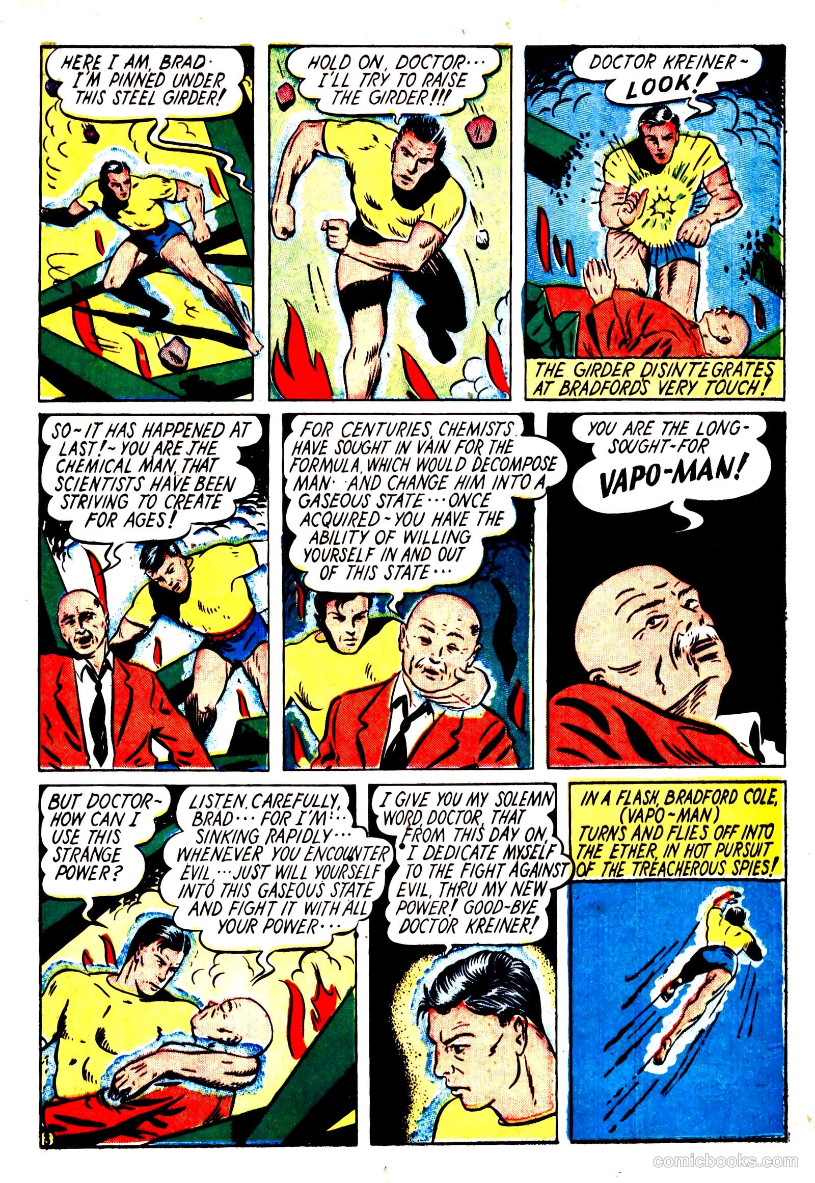 Liberty Scouts Comics #2 (1941) — page 32 of 69