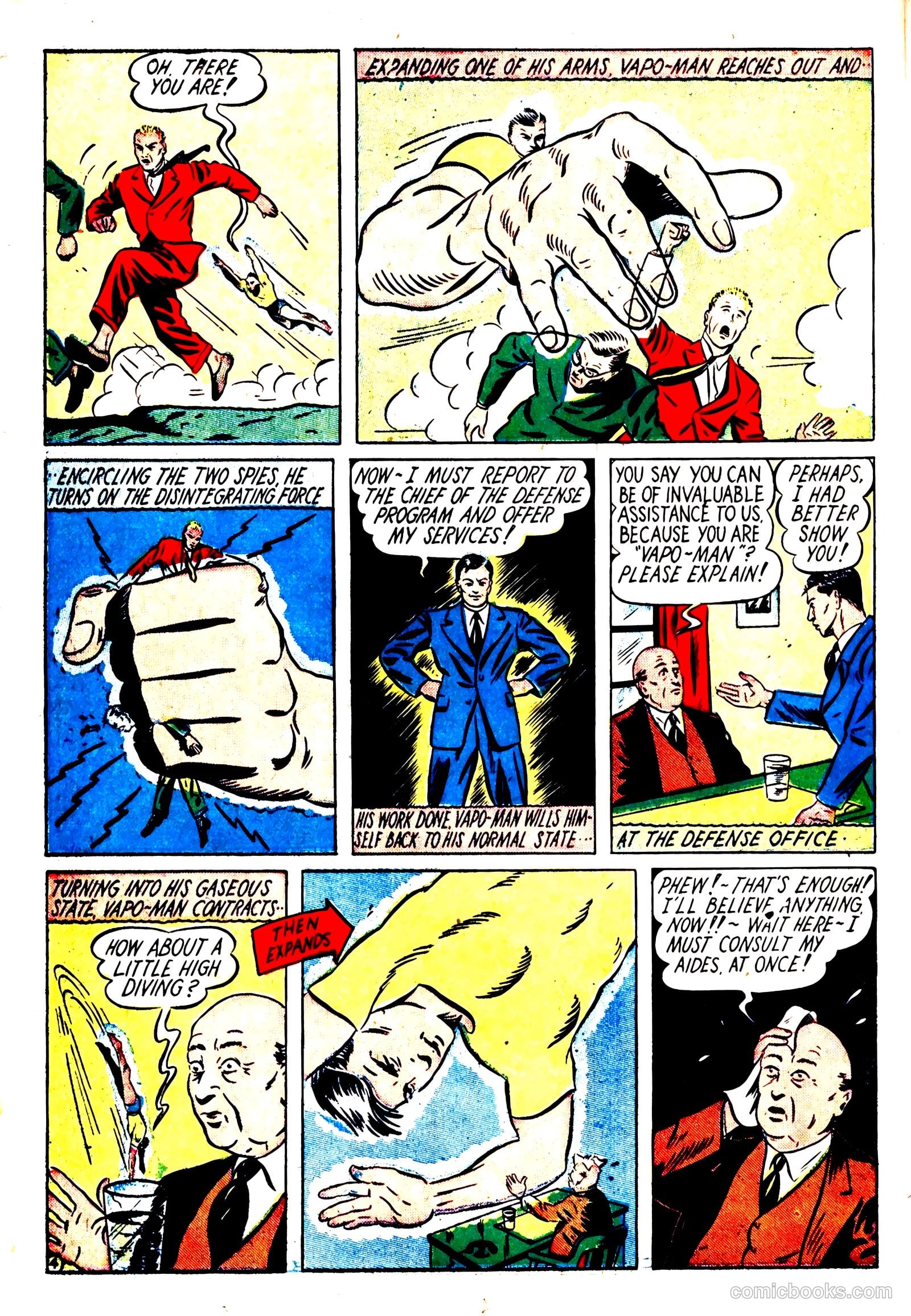 Liberty Scouts Comics #2 (1941) — page 33 of 69