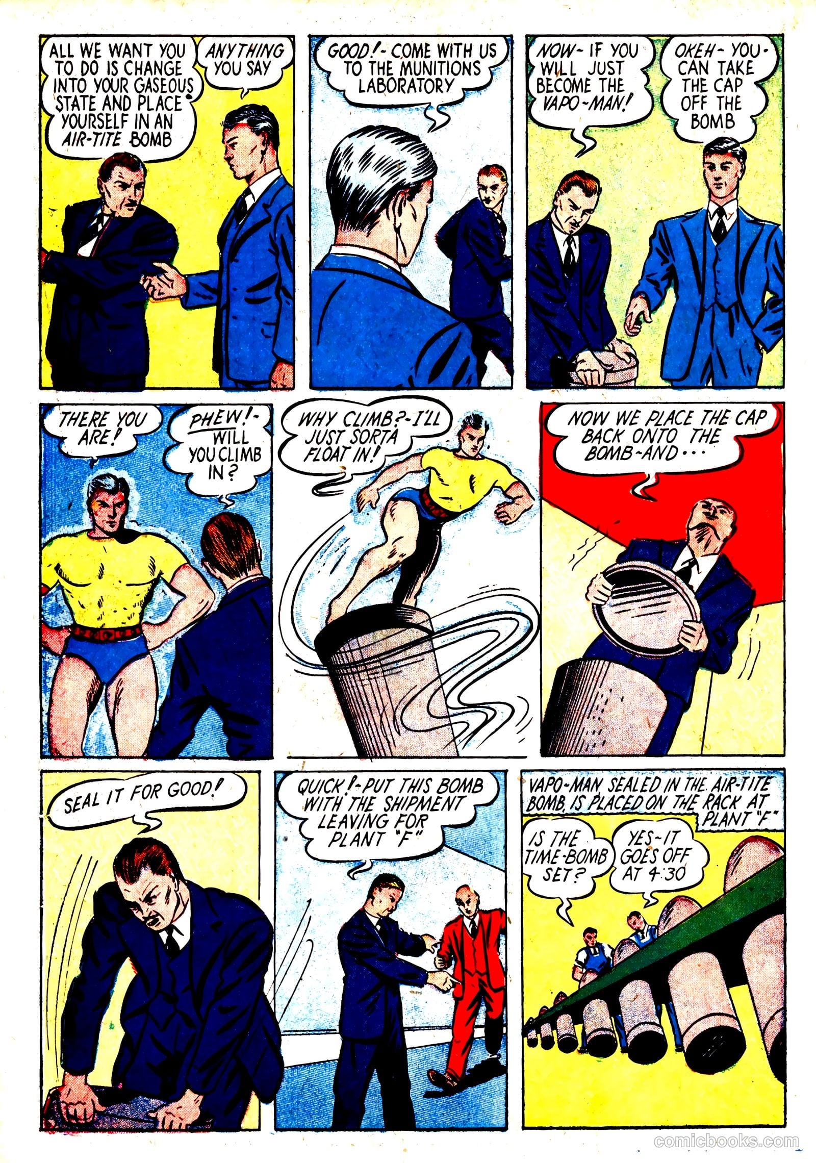 Liberty Scouts Comics #2 (1941) — page 35 of 69