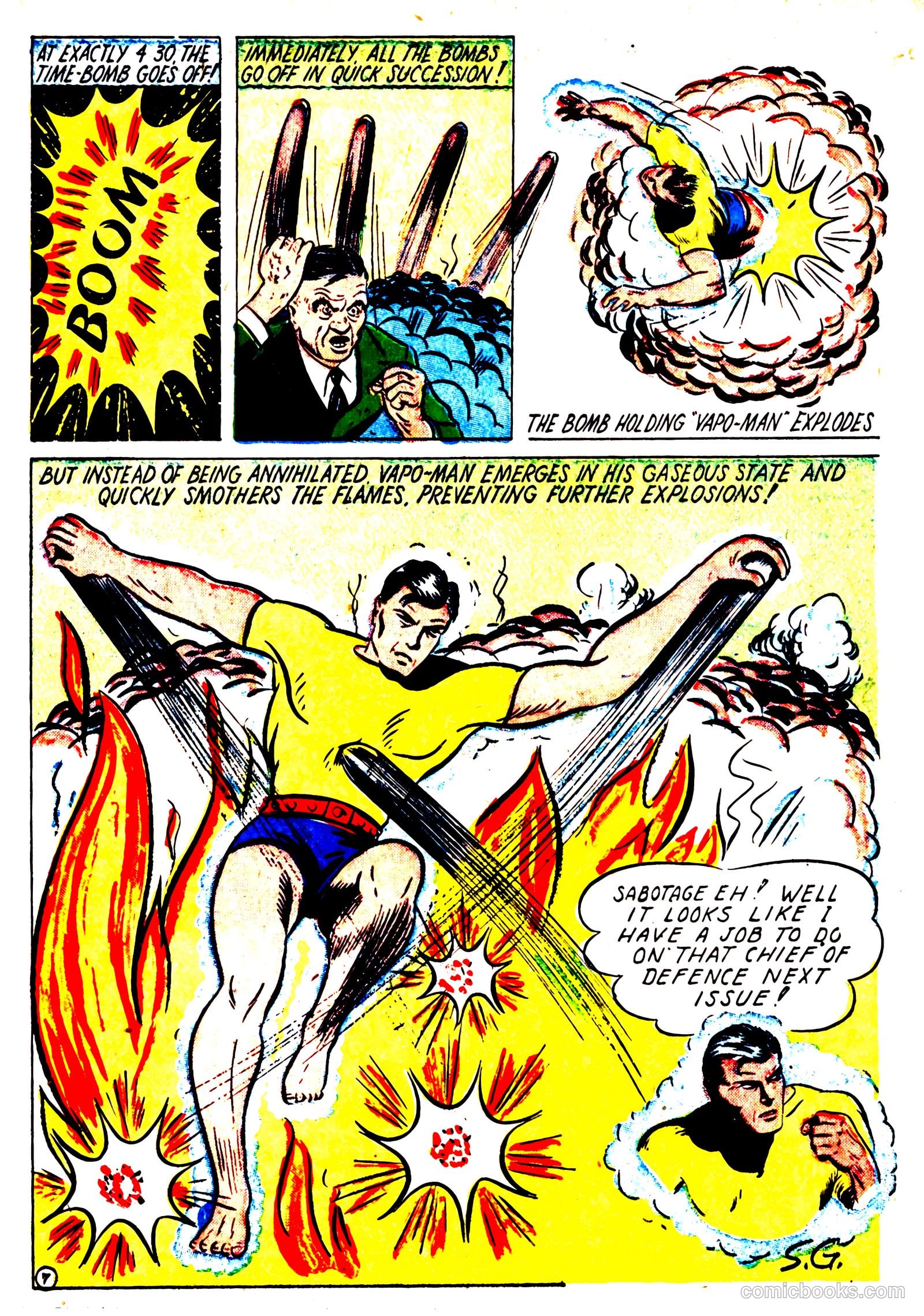 Liberty Scouts Comics #2 (1941) — page 36 of 69