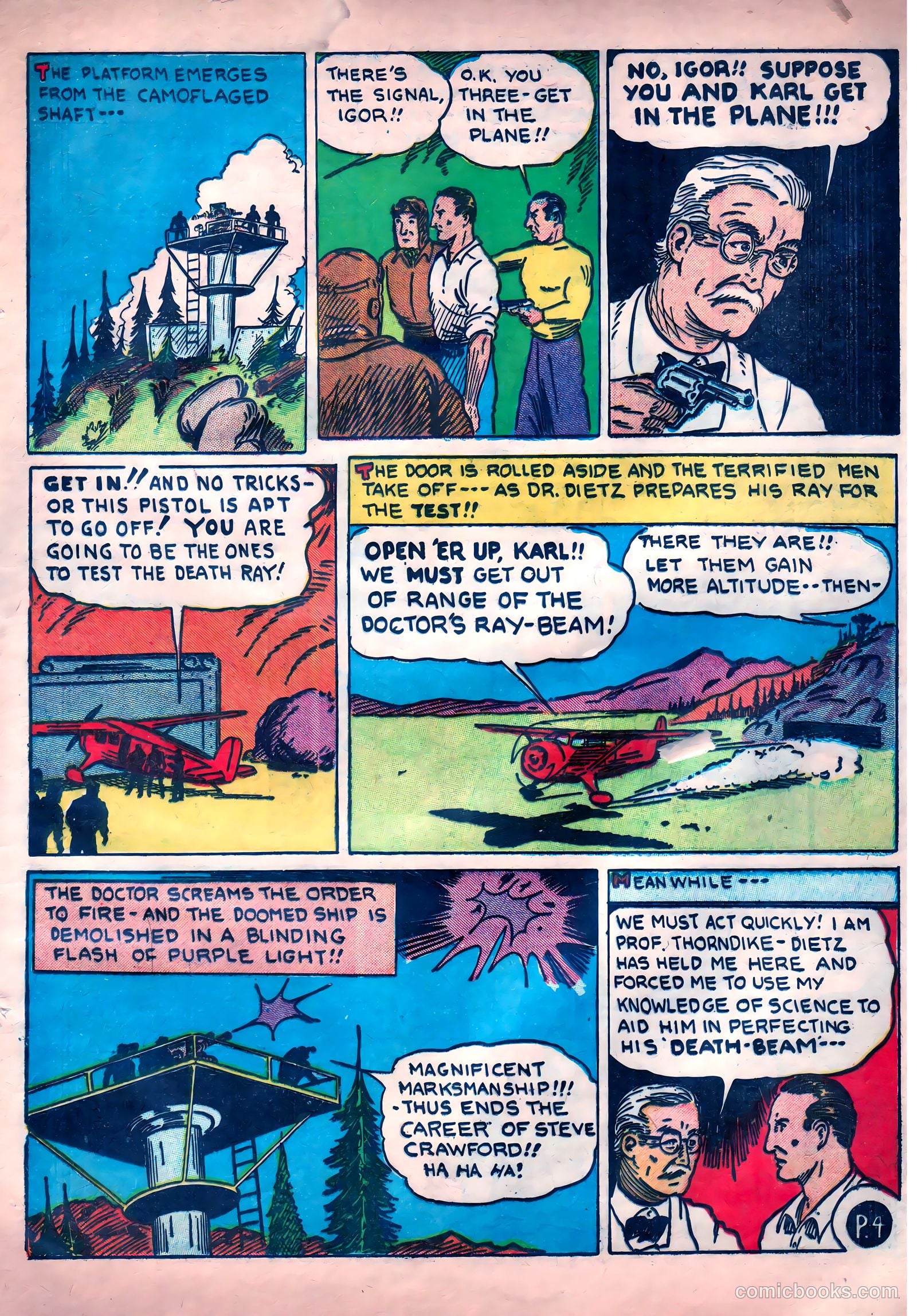 Liberty Scouts Comics #2 (1941) — page 42 of 69