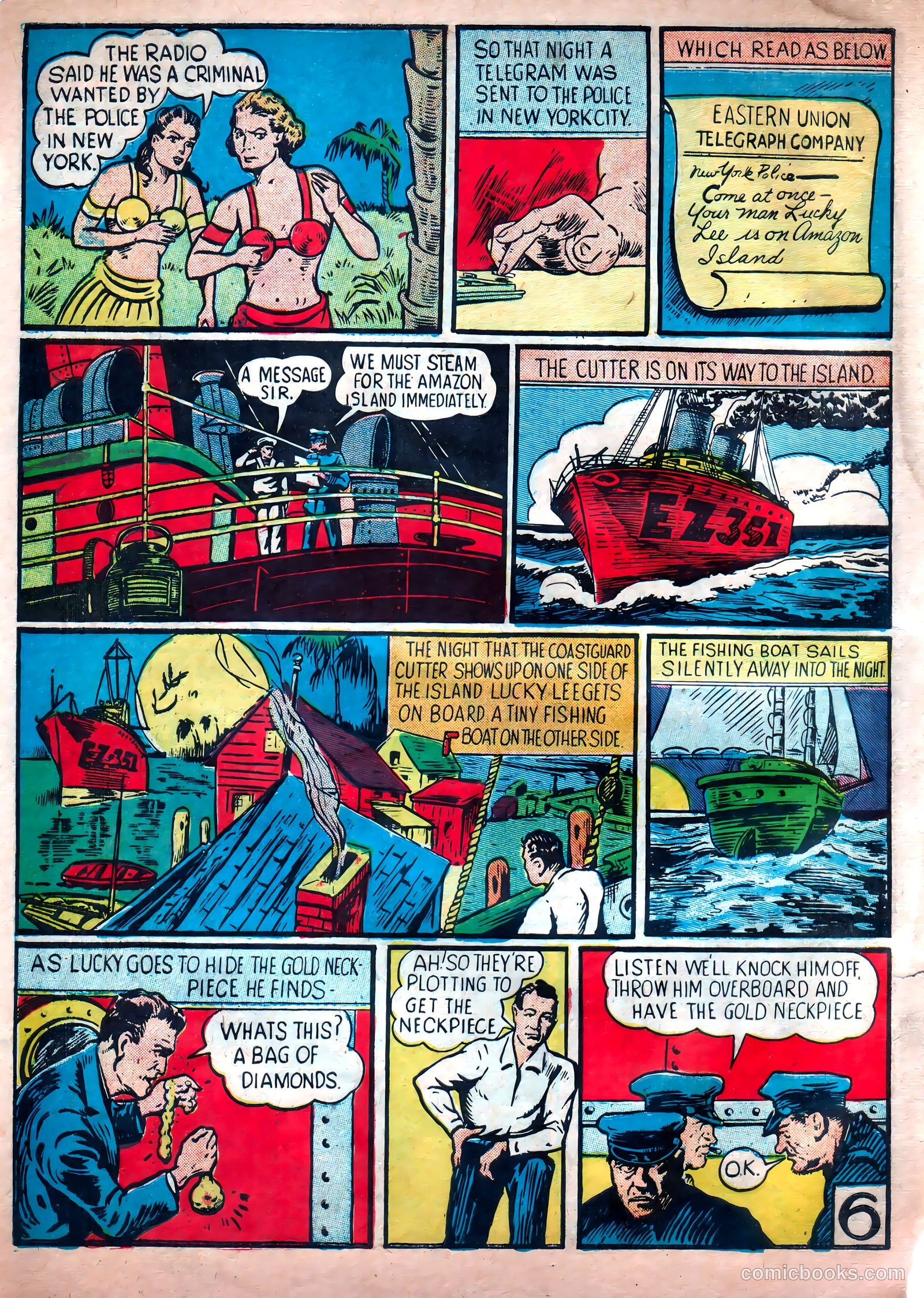 Liberty Scouts Comics #2 (1941) — page 57 of 69