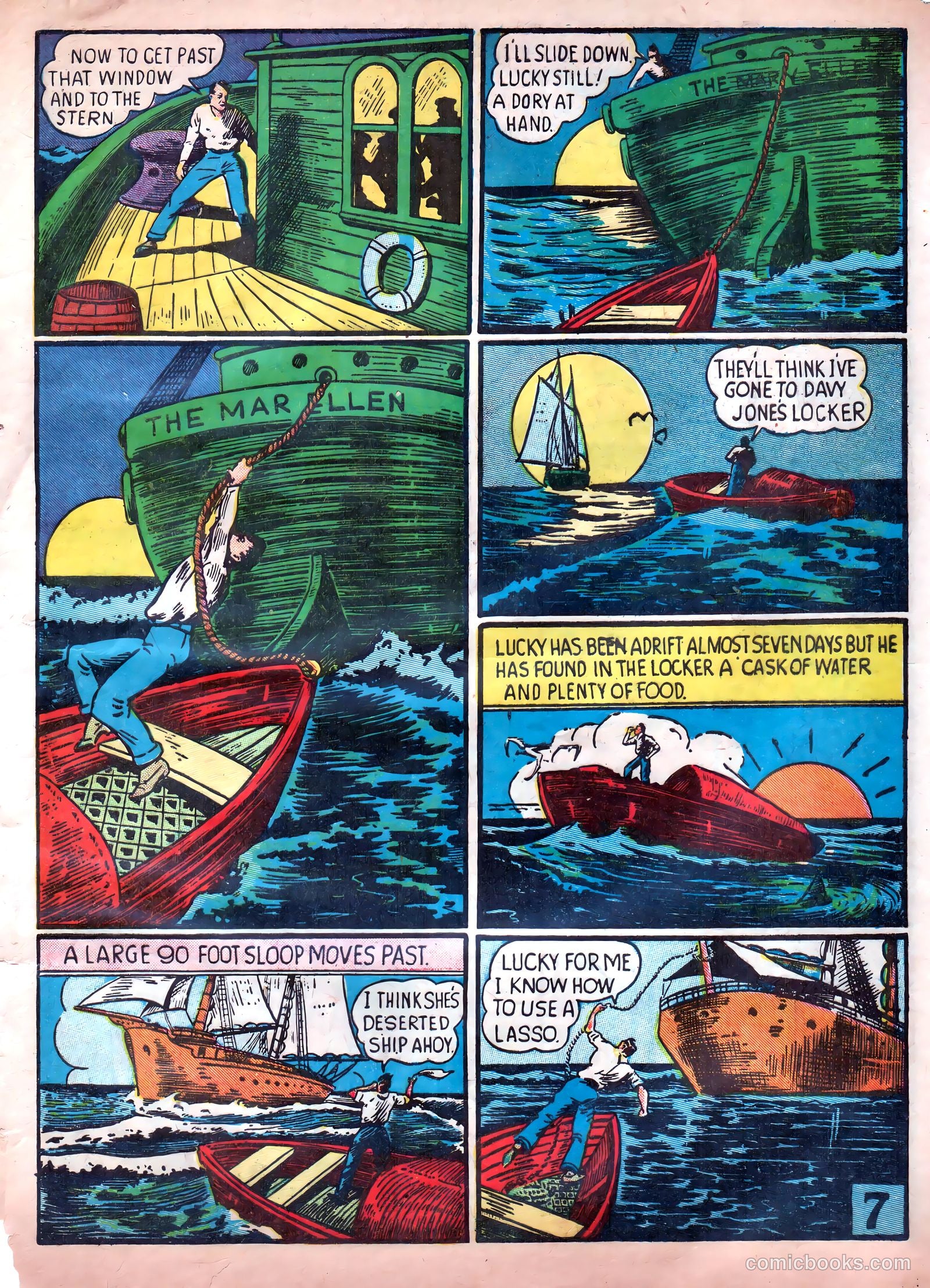 Liberty Scouts Comics #2 (1941) — page 58 of 69