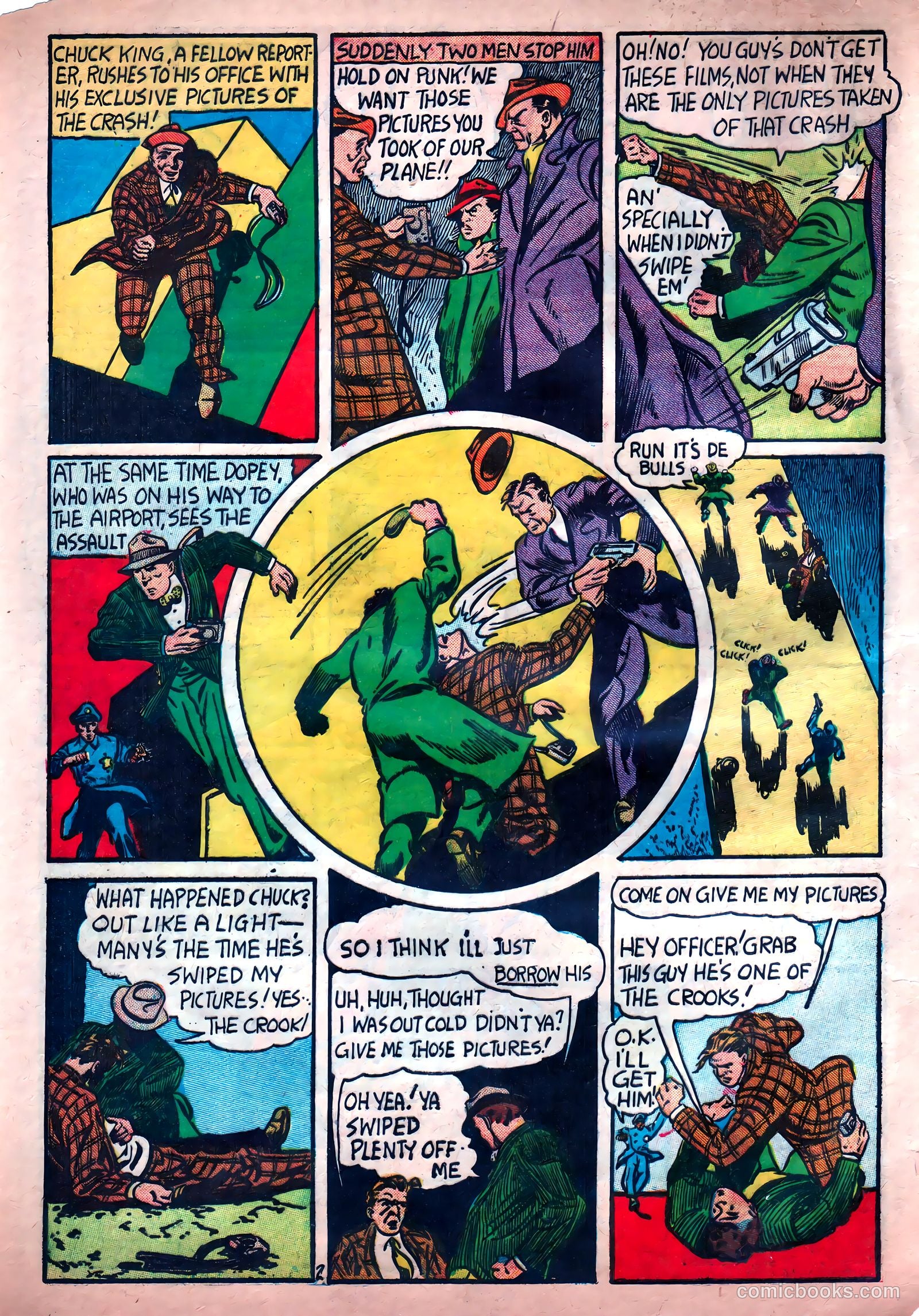 Liberty Scouts Comics #2 (1941) — page 61 of 69